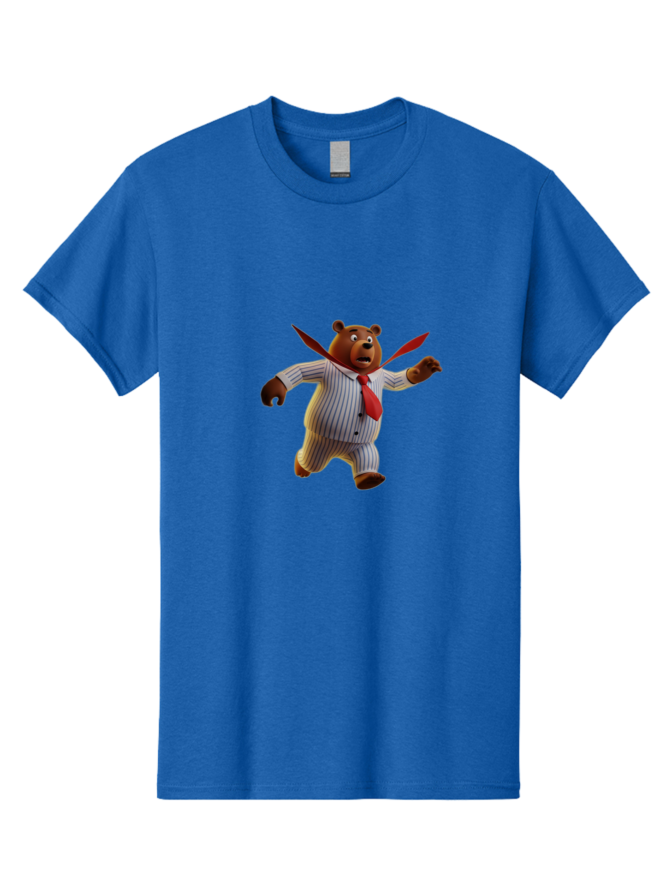Bear-In-Suit Men'S Graphic Tee, 100% Cotton, Comfortable Casual Summer Wear, Machine Washable, Vintage Camera, Old Camera, Antique Camera, Black Camera, Classic Photography, Photography Equipment, Nostalgic Device, Film Camera, Camera Art Bah585