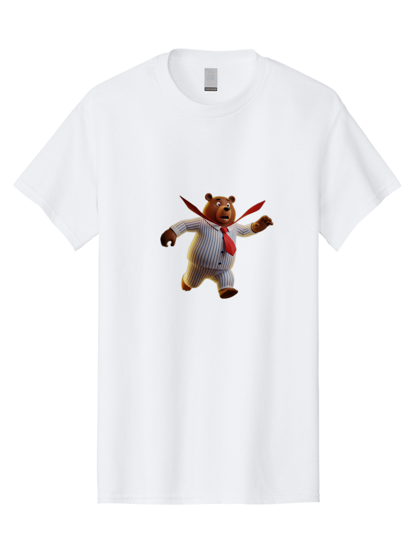 Bear-In-Suit Men'S Graphic Tee, 100% Cotton, Comfortable Casual Summer Wear, Machine Washable, Vintage Camera, Old Camera, Antique Camera, Black Camera, Classic Photography, Photography Equipment, Nostalgic Device, Film Camera, Camera Art Bah585