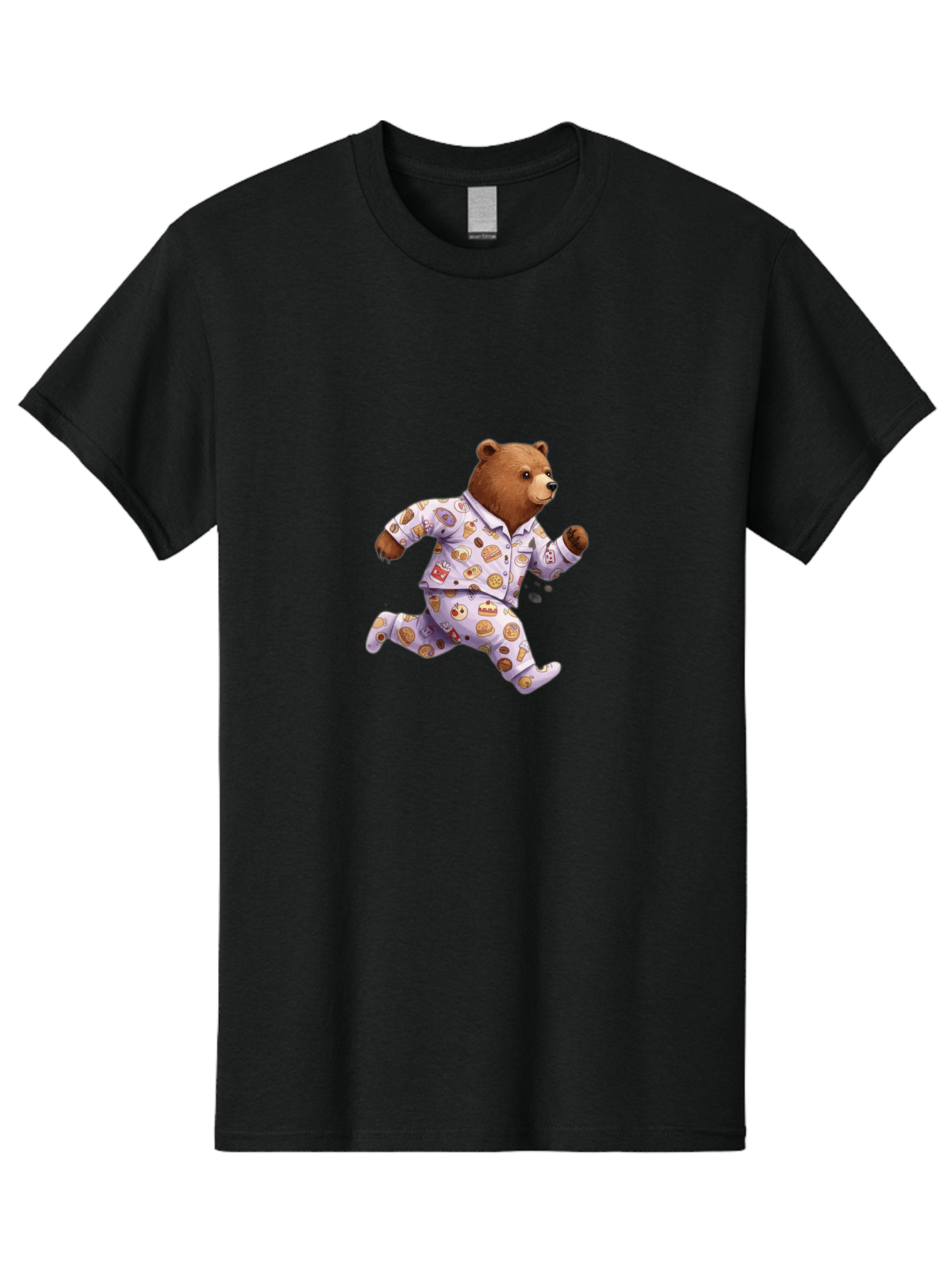 Bear-With-Donuts Men'S Graphic Tee, 100% Cotton, Comfortable Casual Summer Wear, Machine Washable, Vintage Camera, Old Camera, Antique Camera, Black Camera, Classic Photography, Photography Equipment, Nostalgic Device, Film Camera, Camera Art Bah589