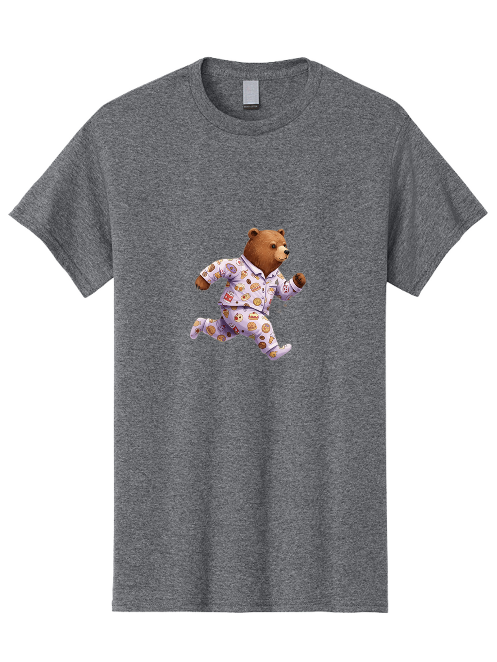 Bear-With-Donuts Men'S Graphic Tee, 100% Cotton, Comfortable Casual Summer Wear, Machine Washable, Vintage Camera, Old Camera, Antique Camera, Black Camera, Classic Photography, Photography Equipment, Nostalgic Device, Film Camera, Camera Art Bah589