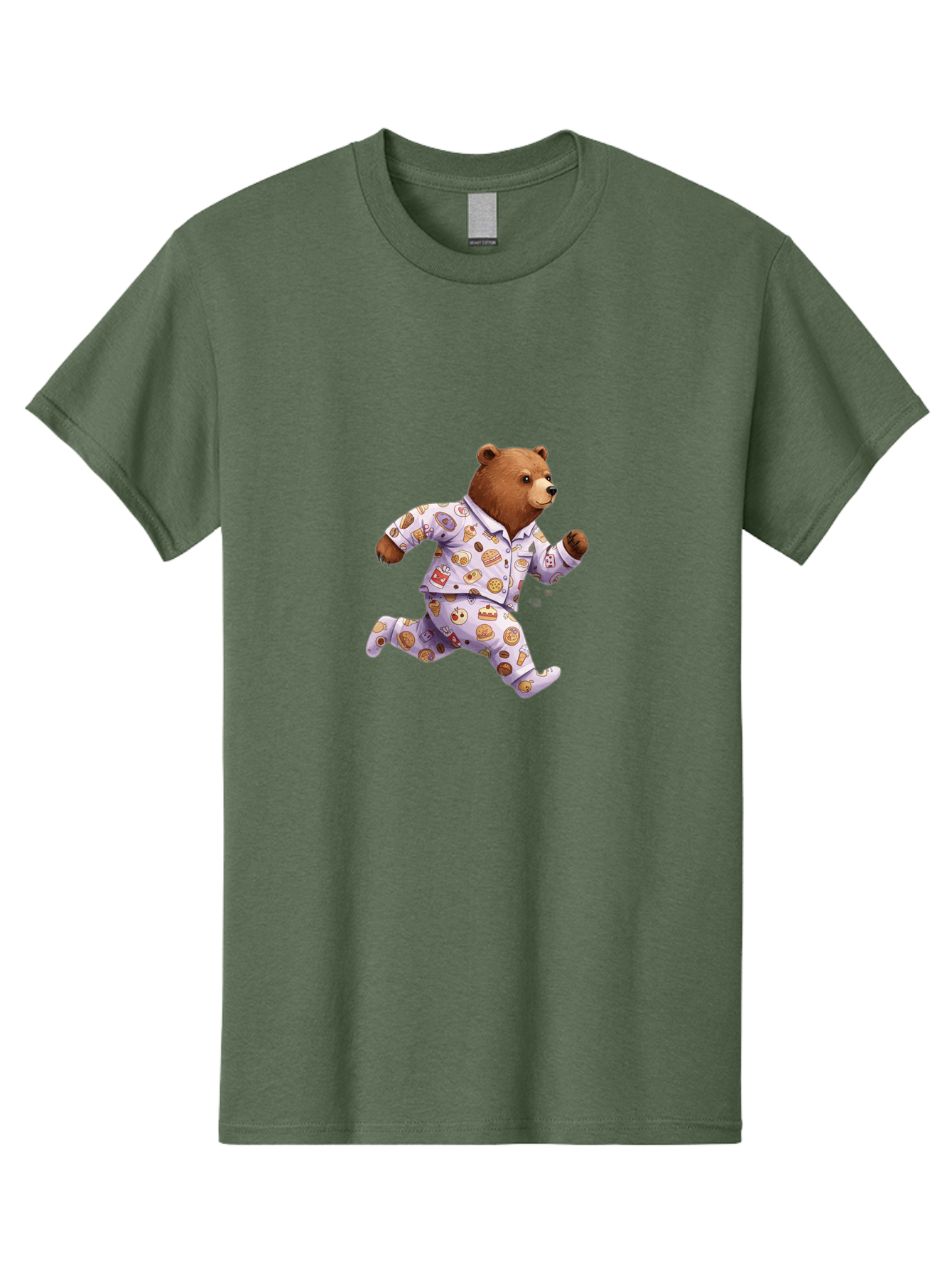 Bear-With-Donuts Men'S Graphic Tee, 100% Cotton, Comfortable Casual Summer Wear, Machine Washable, Vintage Camera, Old Camera, Antique Camera, Black Camera, Classic Photography, Photography Equipment, Nostalgic Device, Film Camera, Camera Art Bah589