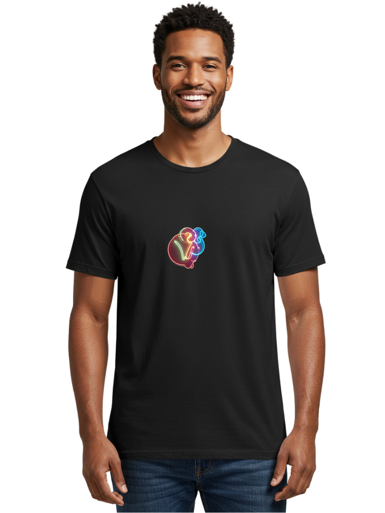 Bitcoin-Neon-Sign Men'S Graphic Tee, 100% Cotton, Comfortable Casual Summer Wear, Machine Washable, Vintage Camera, Old Camera, Antique Camera, Black Camera, Classic Photography, Photography Equipment, Nostalgic Device, Film Camera, Camera Art Bah591