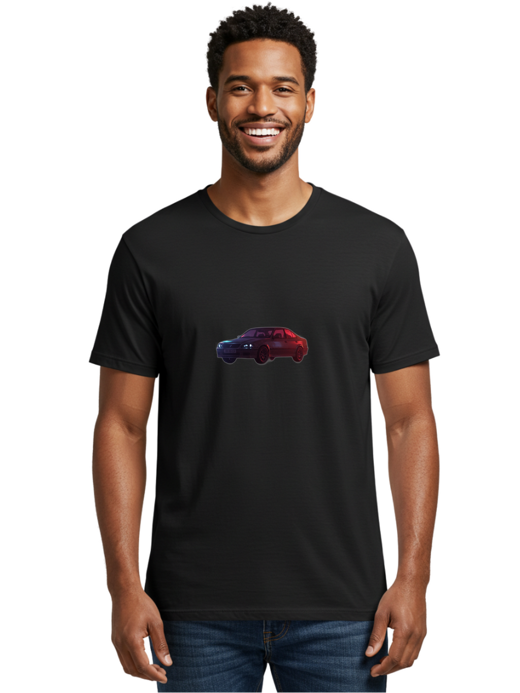 Black-Car Men'S Graphic Tee, 100% Cotton, Comfortable Casual Summer Wear, Machine Washable, Vintage Camera, Old Camera, Antique Camera, Black Camera, Classic Photography, Photography Equipment, Nostalgic Device, Film Camera, Camera Art Bah592