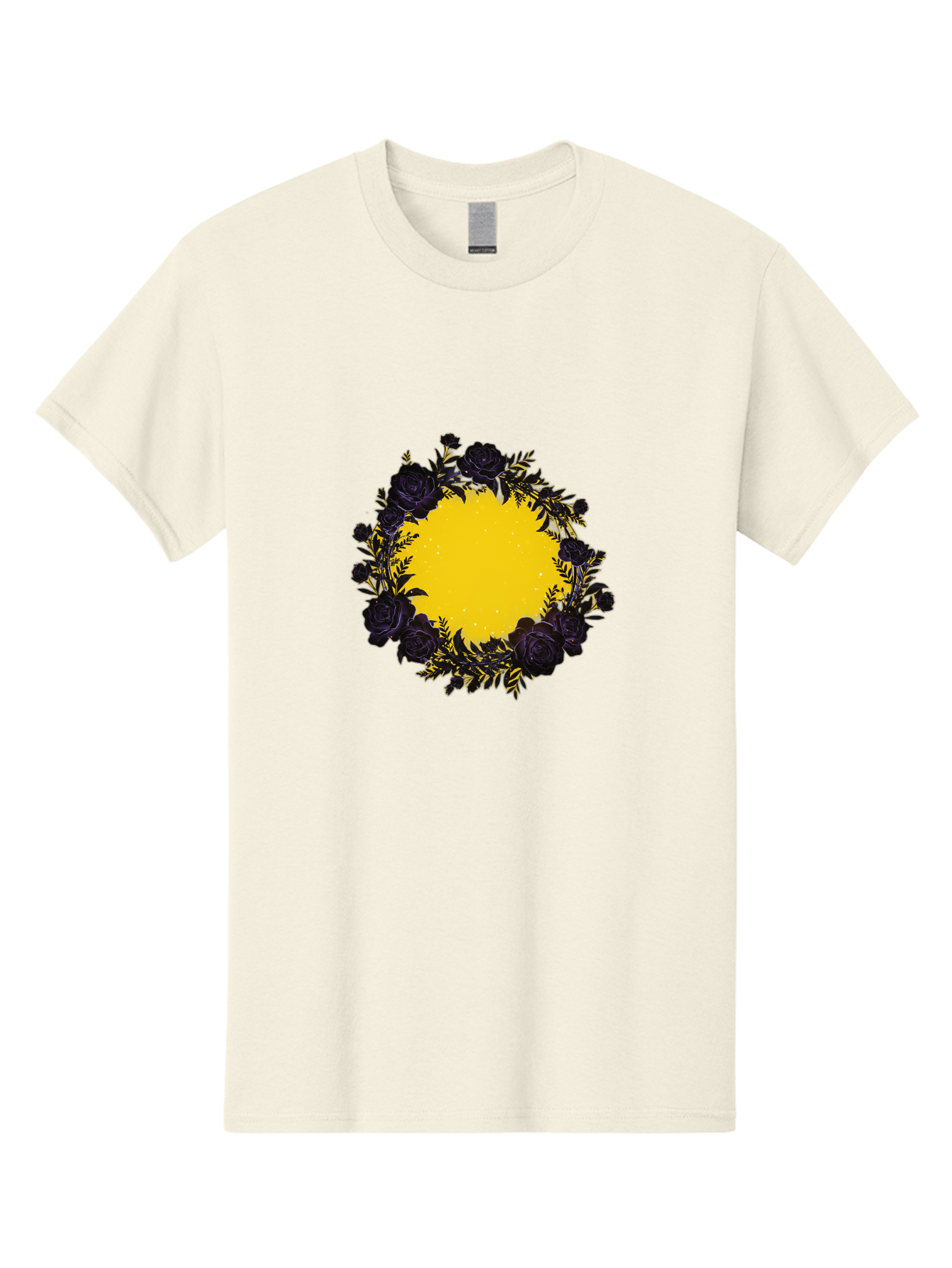 Black-Roses-Wreath Men'S Graphic Tee, 100% Cotton, Comfortable Casual Summer Wear, Machine Washable, Vintage Camera, Old Camera, Antique Camera, Black Camera, Classic Photography, Photography Equipment, Nostalgic Device, Film Camera, Bah595
