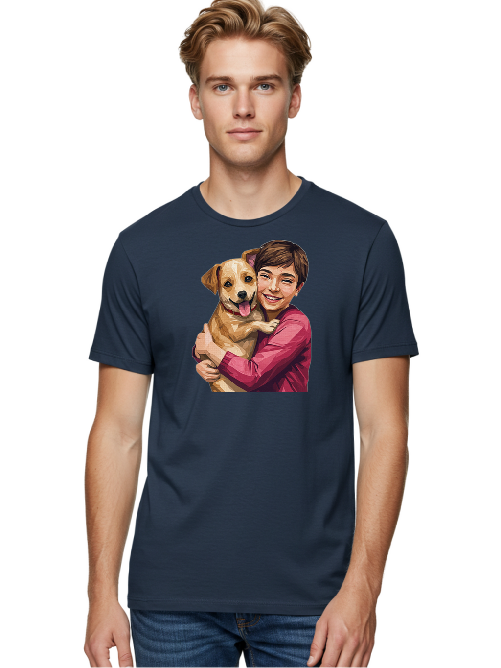 Boy-With-Dog Men'S Graphic Tee, 100% Cotton, Comfortable Casual Summer Wear, Machine Washable, Vintage Camera, Old Camera, Antique Camera, Black Camera, Classic Photography, Photography Equipment, Nostalgic Device, Film Camera, Camera Art Bah608
