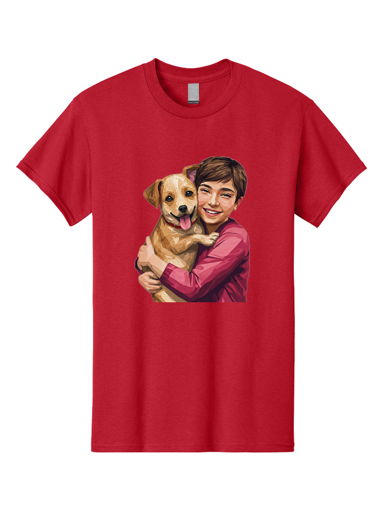 Boy-With-Dog Men'S Graphic Tee, 100% Cotton, Comfortable Casual Summer Wear, Machine Washable, Vintage Camera, Old Camera, Antique Camera, Black Camera, Classic Photography, Photography Equipment, Nostalgic Device, Film Camera, Camera Art Bah608