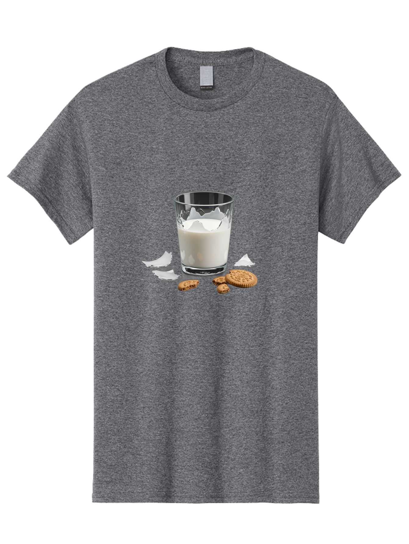 Broken-Glass-Of-Milk-Cookies Men'S Graphic Tee, 100% Cotton, Comfortable Casual Summer Wear, Machine Washable, Vintage Camera, Old Camera, Antique Camera, Black Camera, Classic Photography, Photography Equipment, Nostalgic Device, Film Camera, Bah609