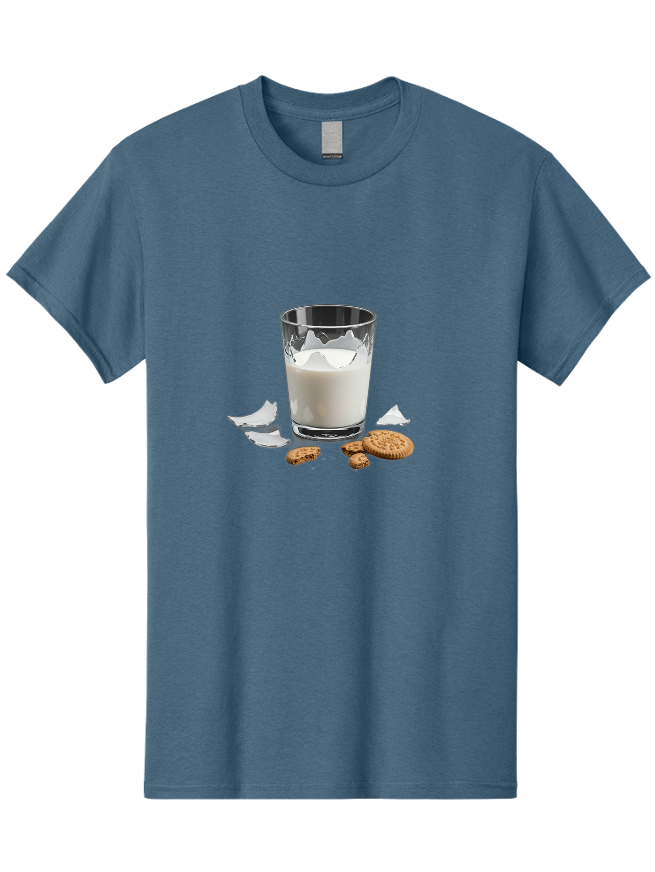 Broken-Glass-Of-Milk-Cookies Men'S Graphic Tee, 100% Cotton, Comfortable Casual Summer Wear, Machine Washable, Vintage Camera, Old Camera, Antique Camera, Black Camera, Classic Photography, Photography Equipment, Nostalgic Device, Film Camera, Bah609