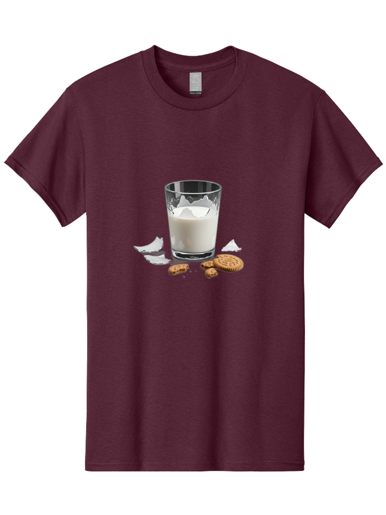 Broken-Glass-Of-Milk-Cookies Men'S Graphic Tee, 100% Cotton, Comfortable Casual Summer Wear, Machine Washable, Vintage Camera, Old Camera, Antique Camera, Black Camera, Classic Photography, Photography Equipment, Nostalgic Device, Film Camera, Bah609