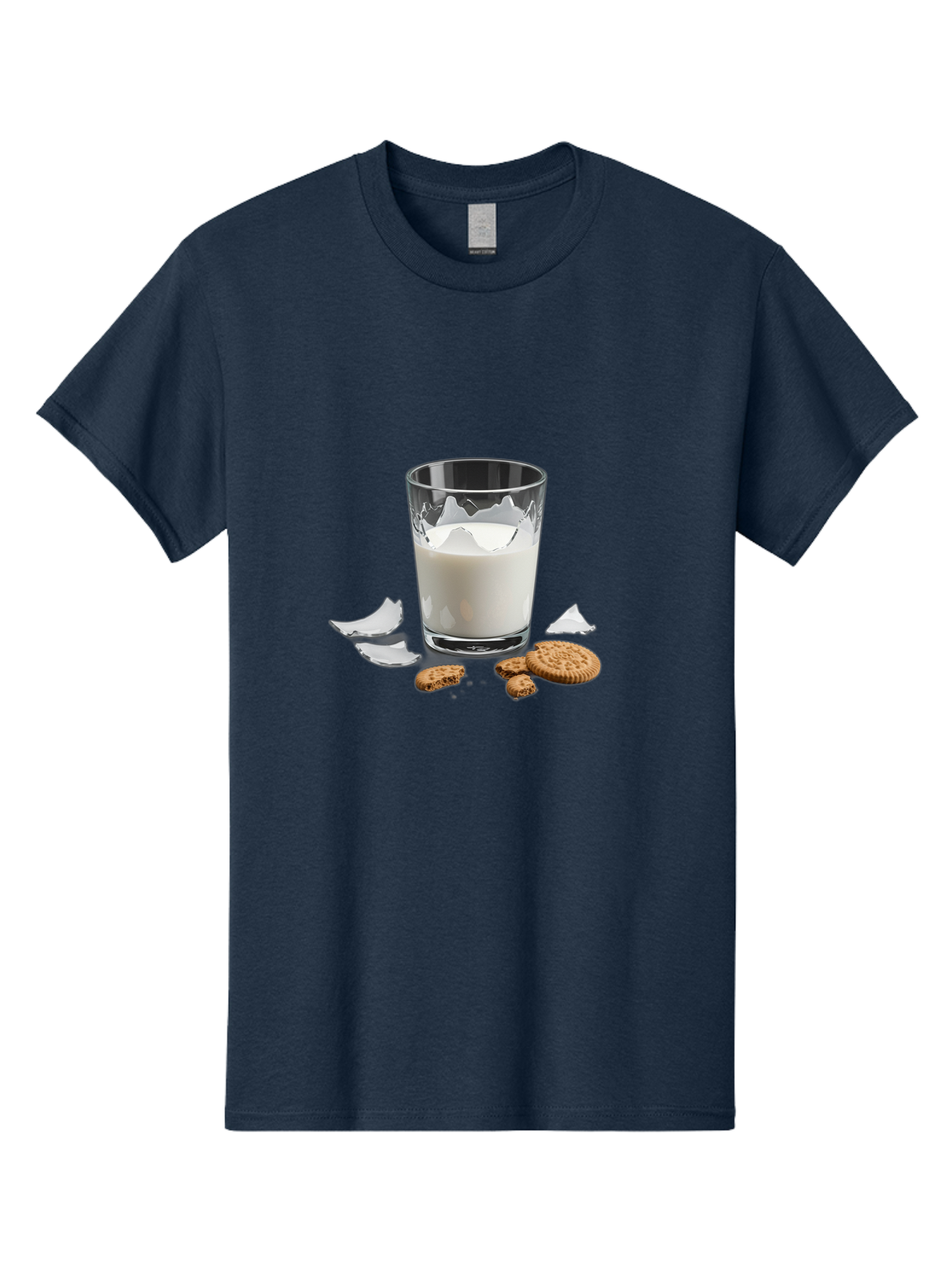 Broken-Glass-Of-Milk-Cookies Men'S Graphic Tee, 100% Cotton, Comfortable Casual Summer Wear, Machine Washable, Vintage Camera, Old Camera, Antique Camera, Black Camera, Classic Photography, Photography Equipment, Nostalgic Device, Film Camera, Bah609