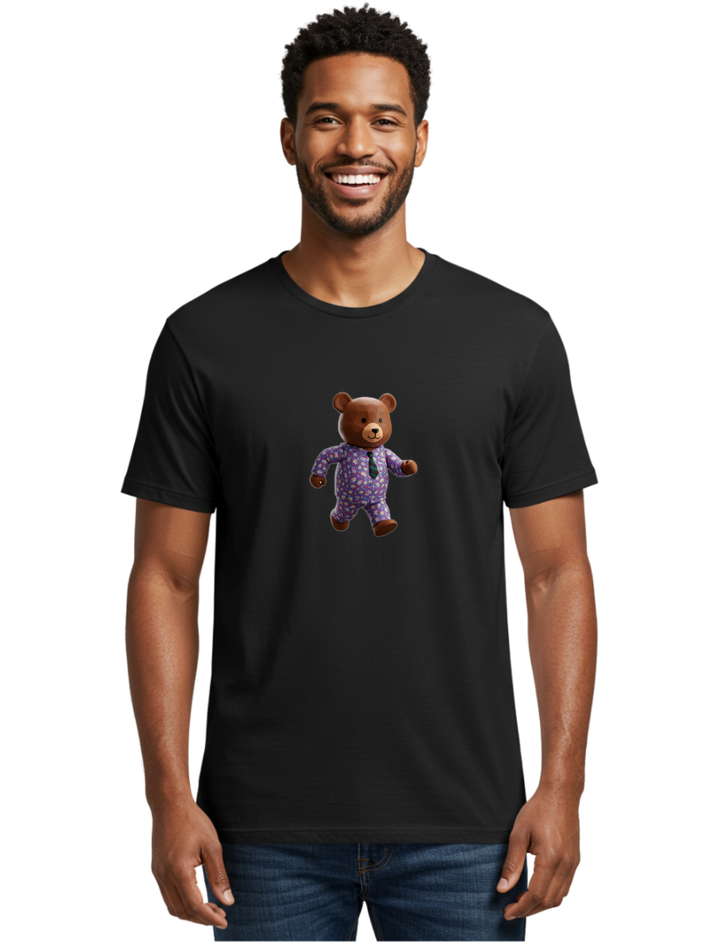 Brown-Bear Men'S Graphic Tee, 100% Cotton, Comfortable Casual Summer Wear, Machine Washable, Vintage Camera, Old Camera, Antique Camera, Black Camera, Classic Photography, Photography Equipment, Nostalgic Device, Film Camera, Camera Art Bah612