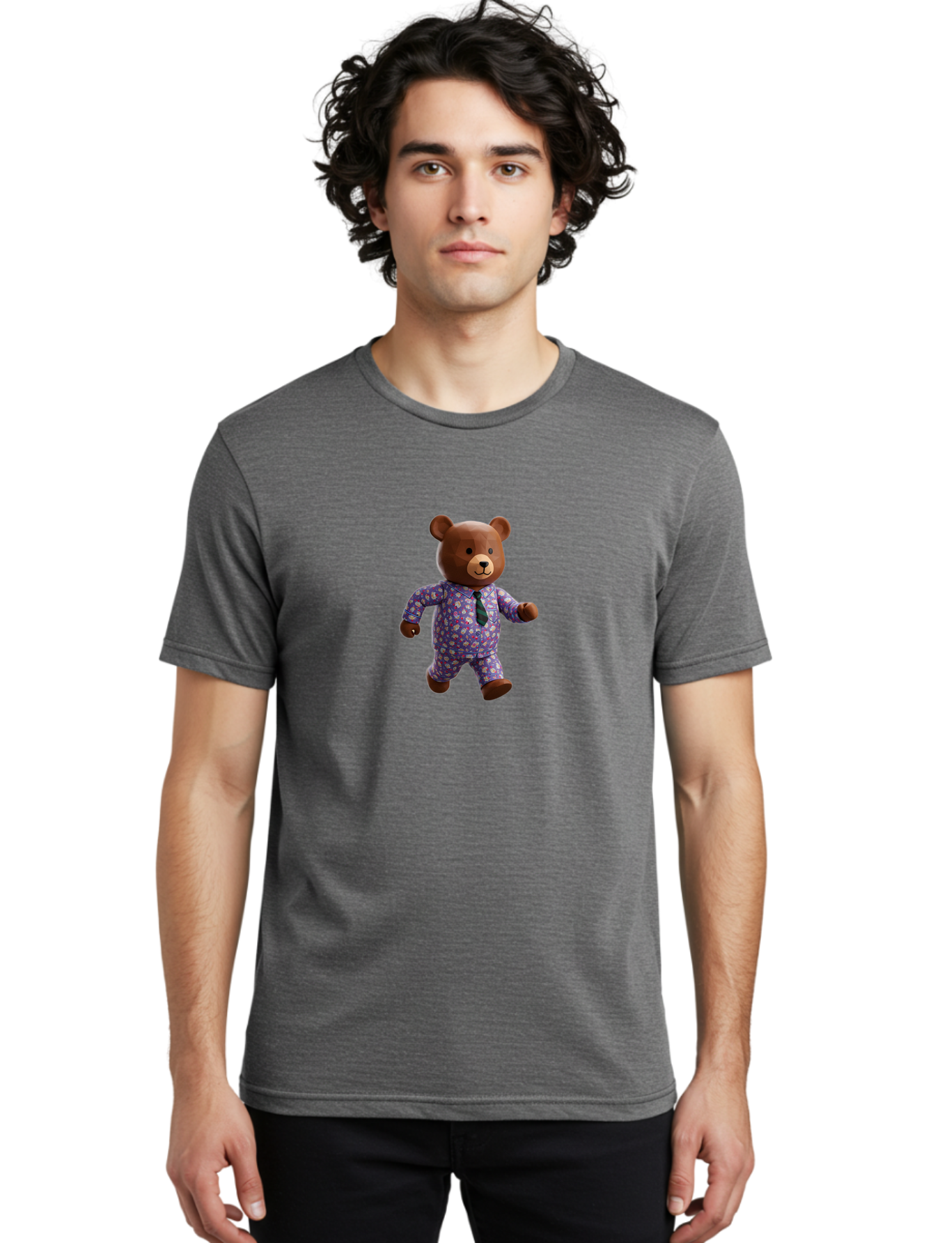 Brown-Bear Men'S Graphic Tee, 100% Cotton, Comfortable Casual Summer Wear, Machine Washable, Vintage Camera, Old Camera, Antique Camera, Black Camera, Classic Photography, Photography Equipment, Nostalgic Device, Film Camera, Camera Art Bah612