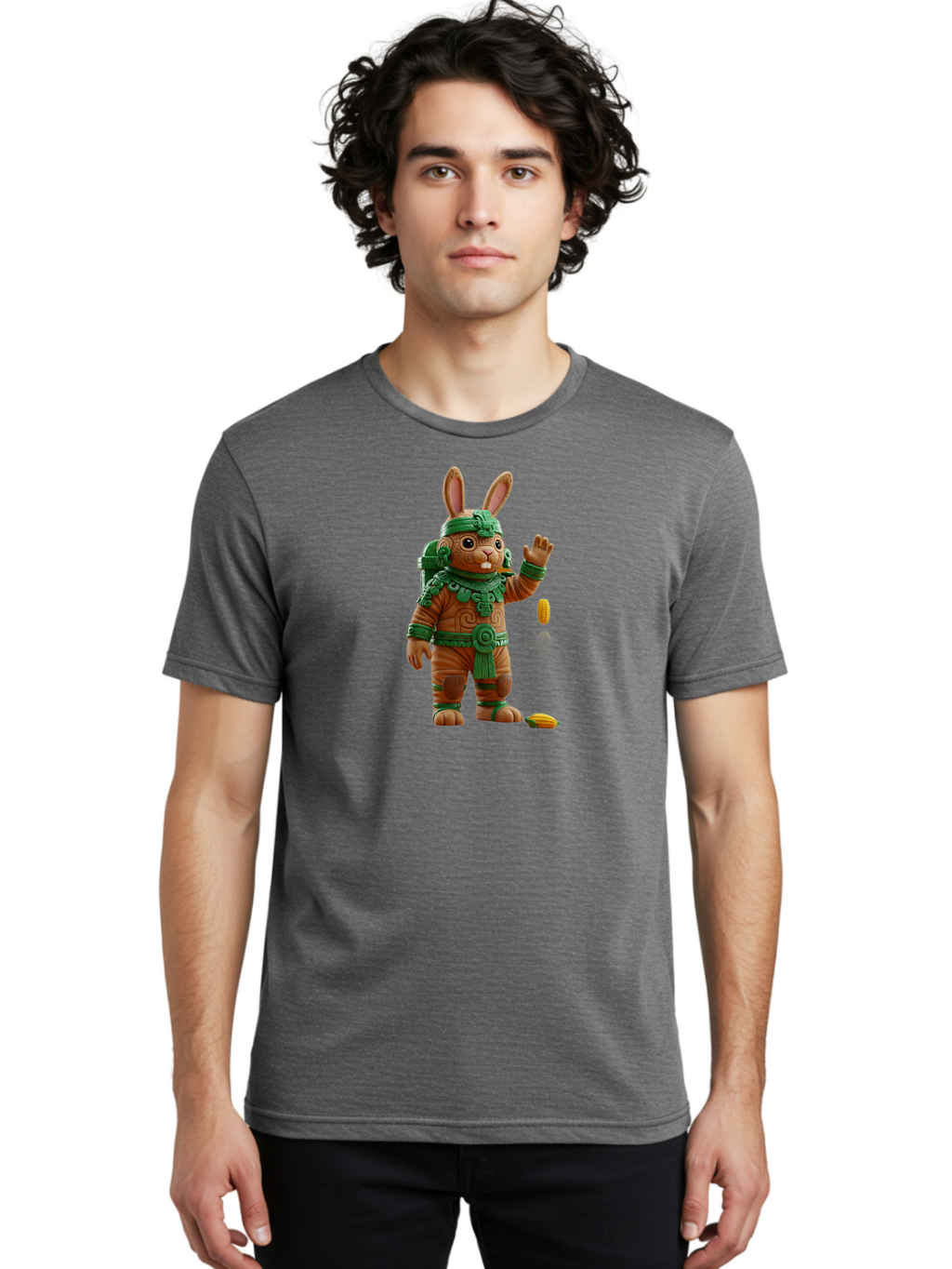 Bunny-Astronaut-1 Men'S Graphic Tee, 100% Cotton, Comfortable Casual Summer Wear, Machine Washable, Vintage Camera, Old Camera, Antique Camera, Black Camera, Classic Photography, Photography Equipment, Nostalgic Device, Film Camera, Camera Art Bah617