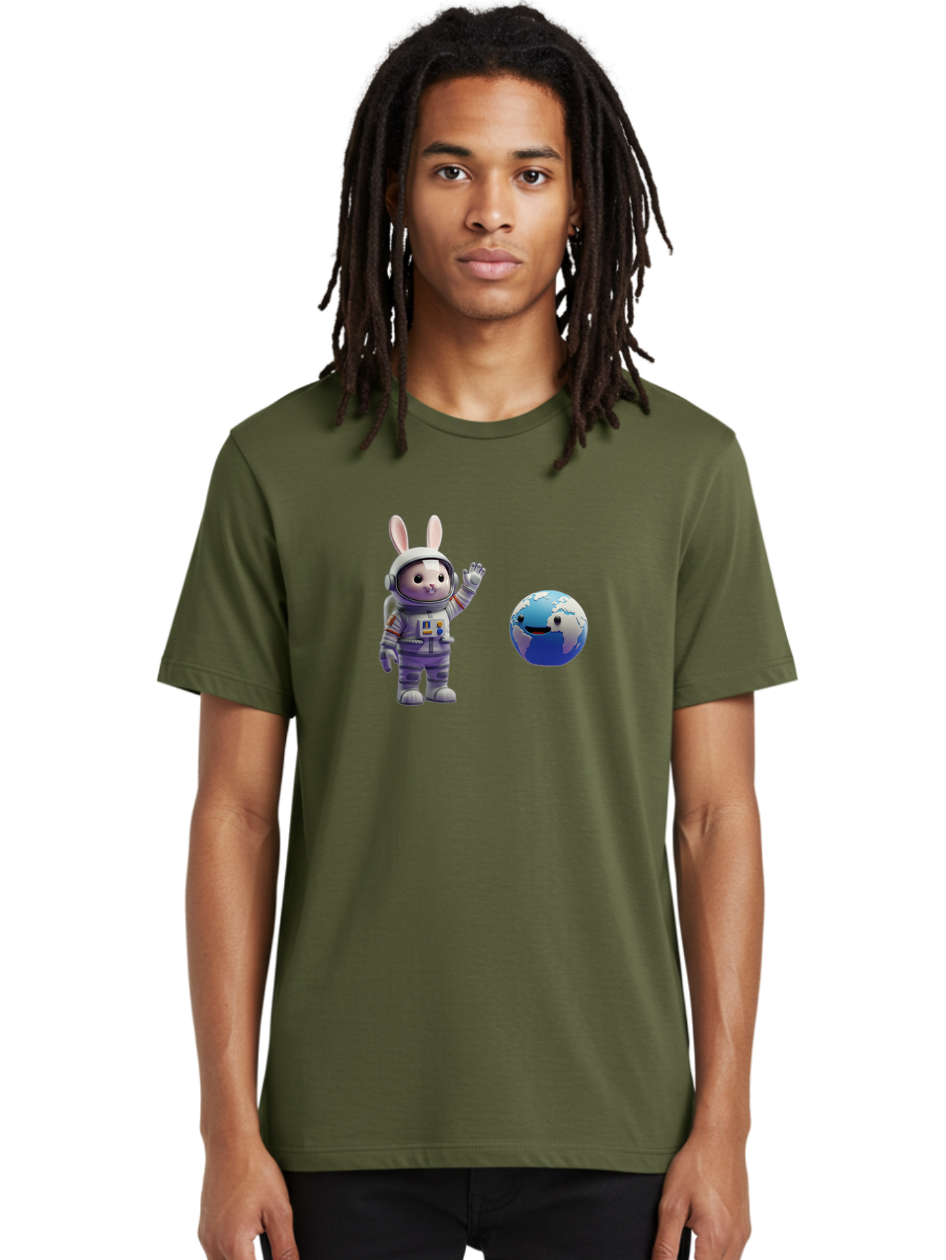Bunny-Astronaut-2 Men'S Graphic Tee, 100% Cotton, Comfortable Casual Summer Wear, Machine Washable, Vintage Camera, Old Camera, Antique Camera, Black Camera, Classic Photography, Photography Equipment, Nostalgic Device, Film Camera, Camera Art Bah619