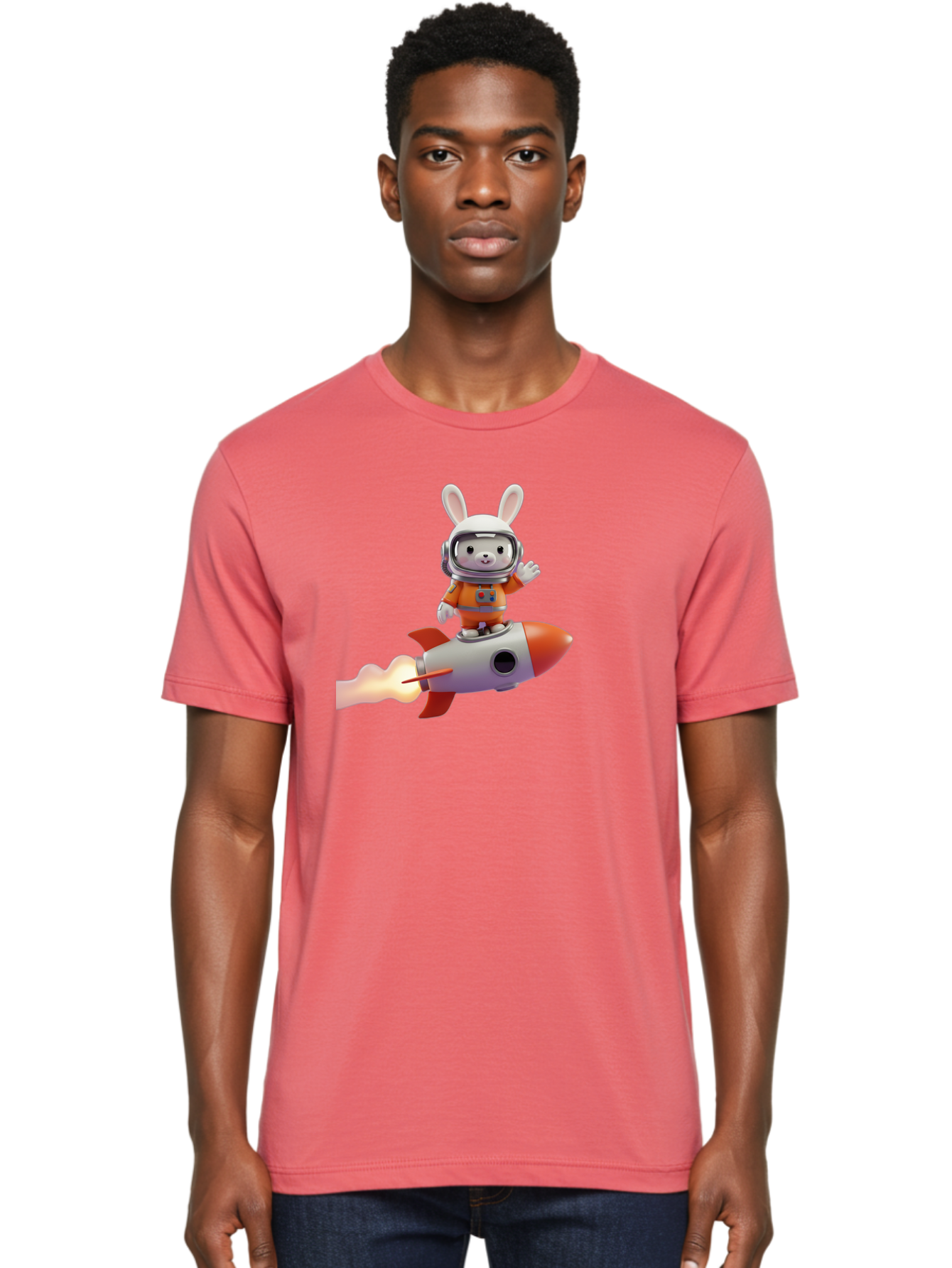 Bunny-Astronaut-4 Men'S Graphic Tee, 100% Cotton, Comfortable Casual Summer Wear, Machine Washable, Vintage Camera, Old Camera, Antique Camera, Black Camera, Classic Photography, Photography Equipment, Nostalgic Device, Film Camera, Camera Art Bah621
