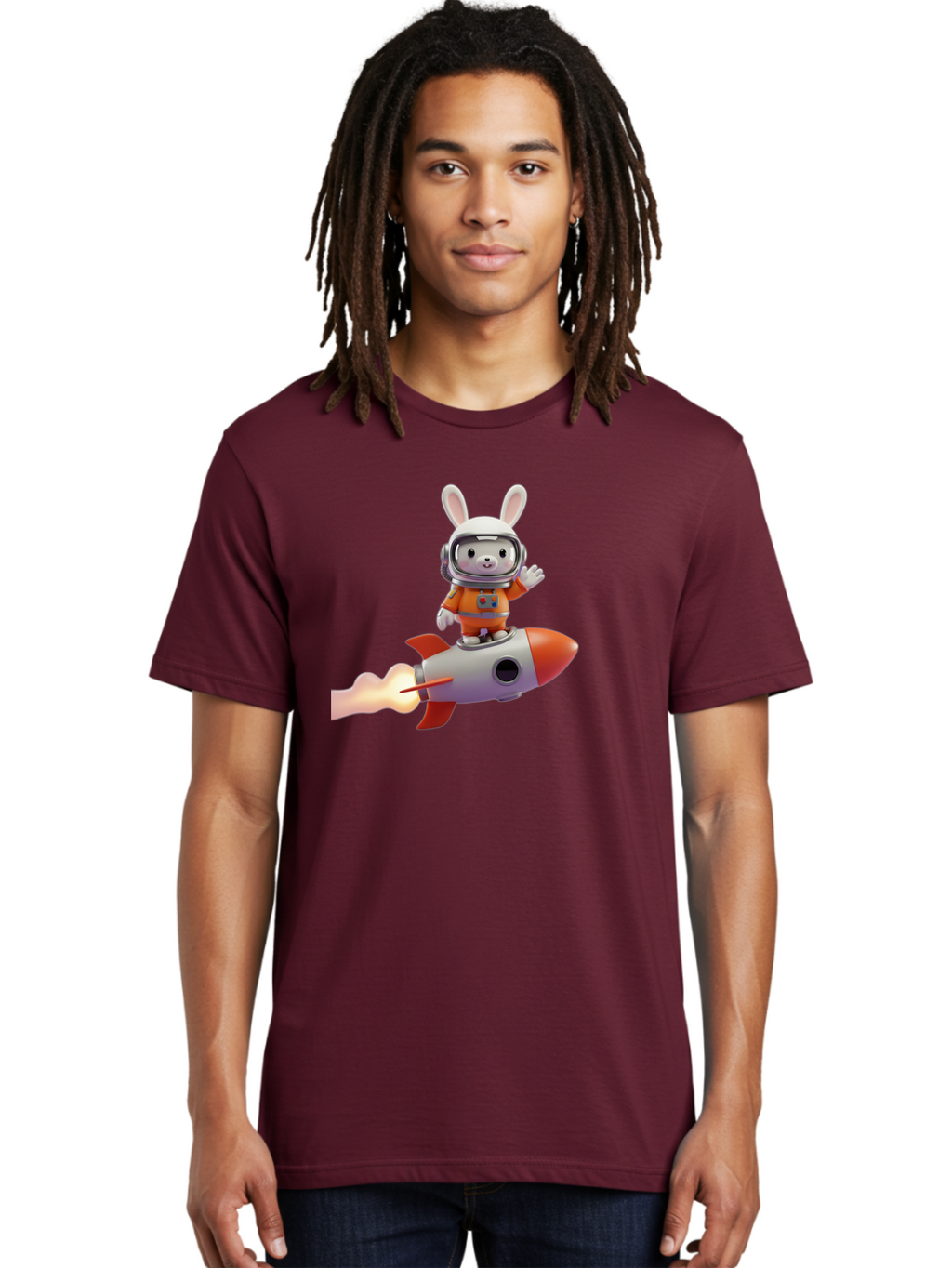 Bunny-Astronaut-4 Men'S Graphic Tee, 100% Cotton, Comfortable Casual Summer Wear, Machine Washable, Vintage Camera, Old Camera, Antique Camera, Black Camera, Classic Photography, Photography Equipment, Nostalgic Device, Film Camera, Camera Art Bah621