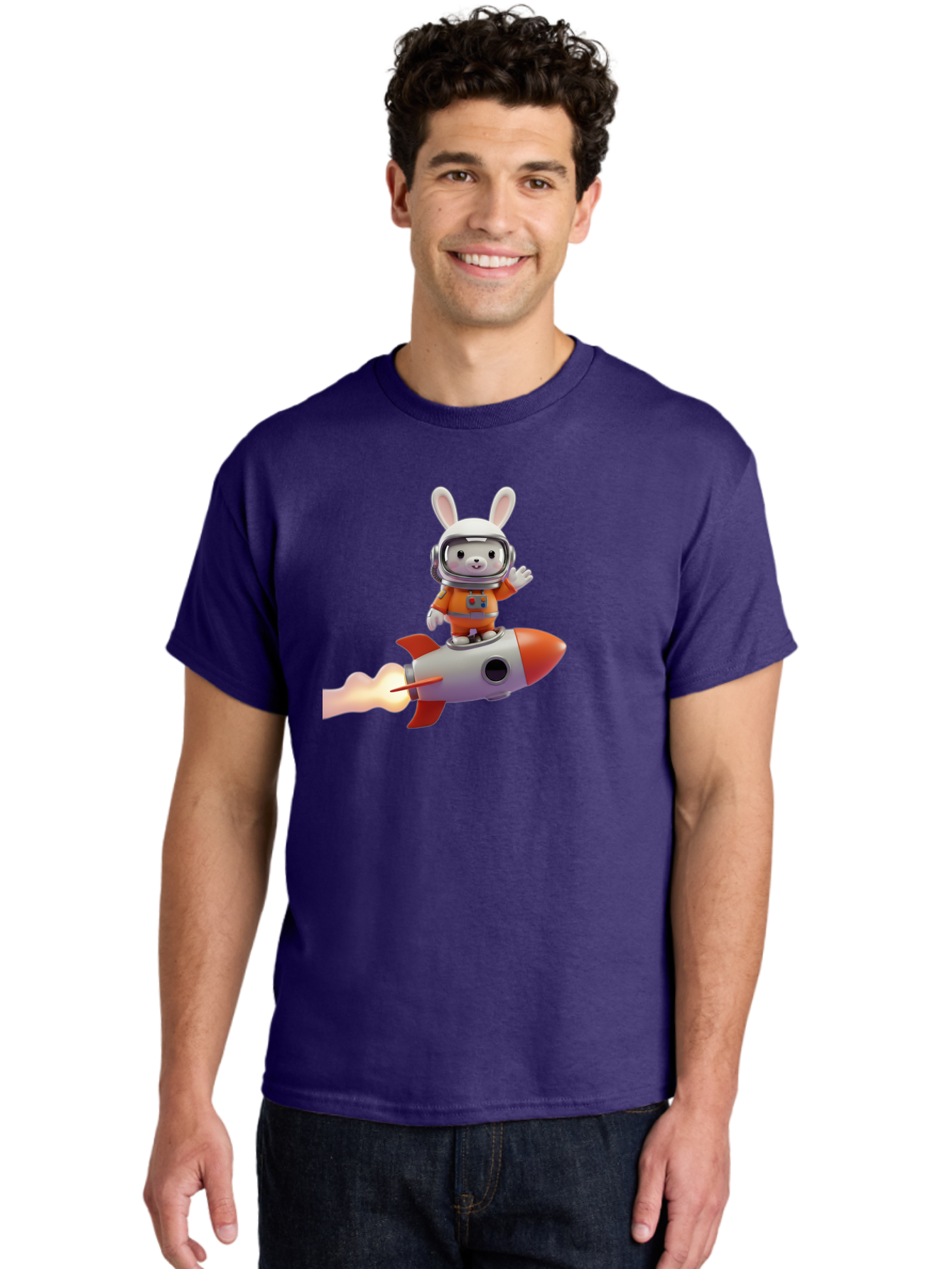 Bunny-Astronaut-4 Men'S Graphic Tee, 100% Cotton, Comfortable Casual Summer Wear, Machine Washable, Vintage Camera, Old Camera, Antique Camera, Black Camera, Classic Photography, Photography Equipment, Nostalgic Device, Film Camera, Camera Art Bah621