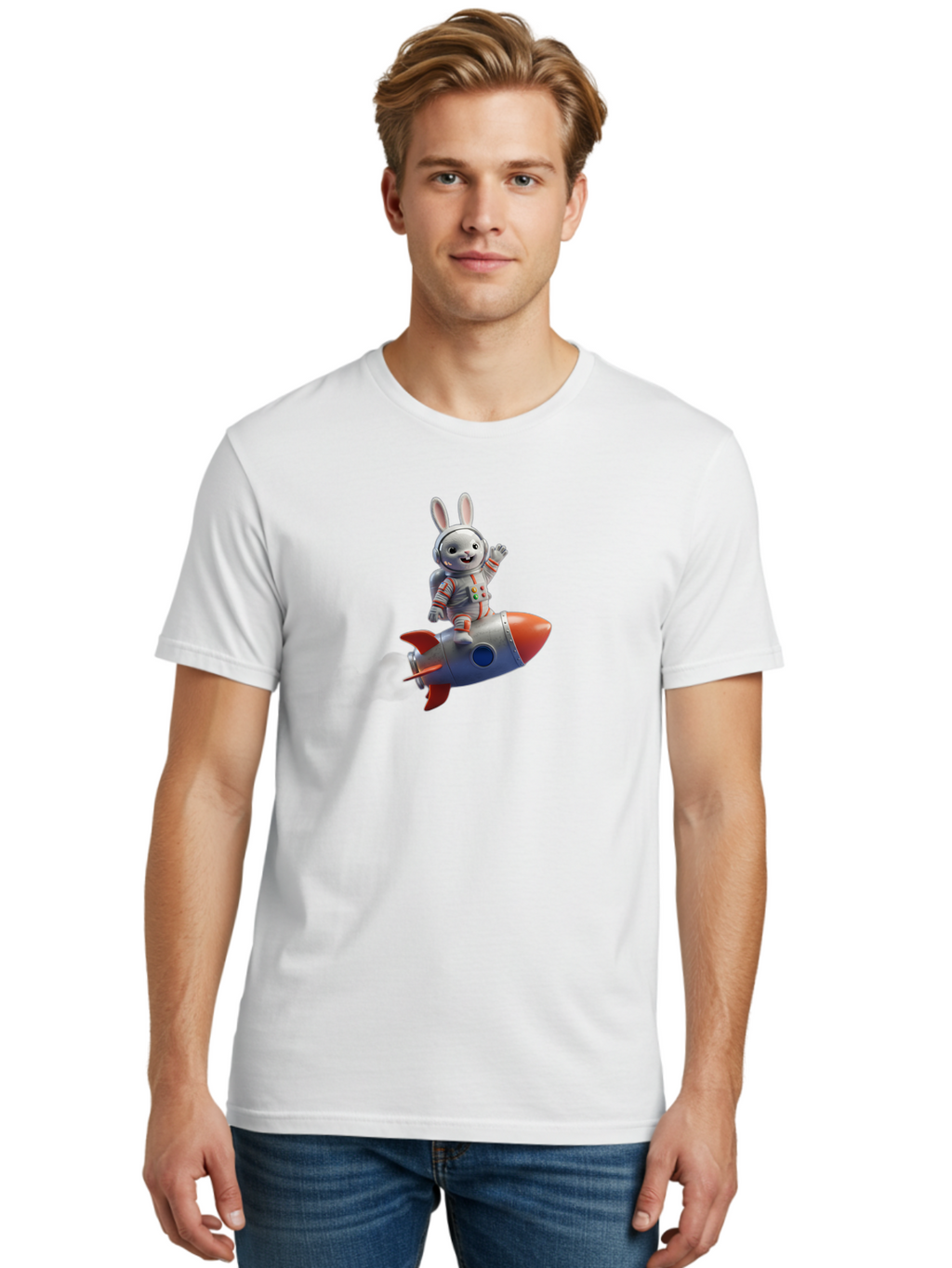 Bunny-Astronaut-6 Men'S Graphic Tee, 100% Cotton, Comfortable Casual Summer Wear, Machine Washable, Vintage Camera, Old Camera, Antique Camera, Black Camera, Classic Photography, Photography Equipment, Nostalgic Device, Film Camera, Camera Art Bah623