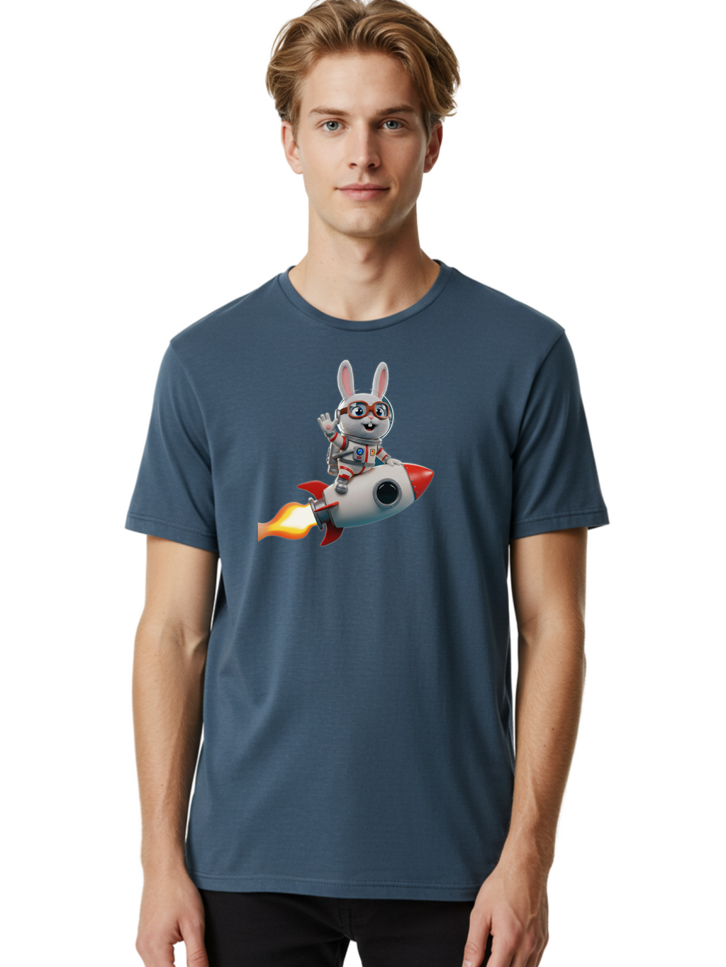 Bunny-Astronaut-7 Men'S Graphic Tee, 100% Cotton, Comfortable Casual Summer Wear, Machine Washable, Vintage Camera, Old Camera, Antique Camera, Black Camera, Classic Photography, Photography Equipment, Nostalgic Device, Film Camera, Camera Art Bah624