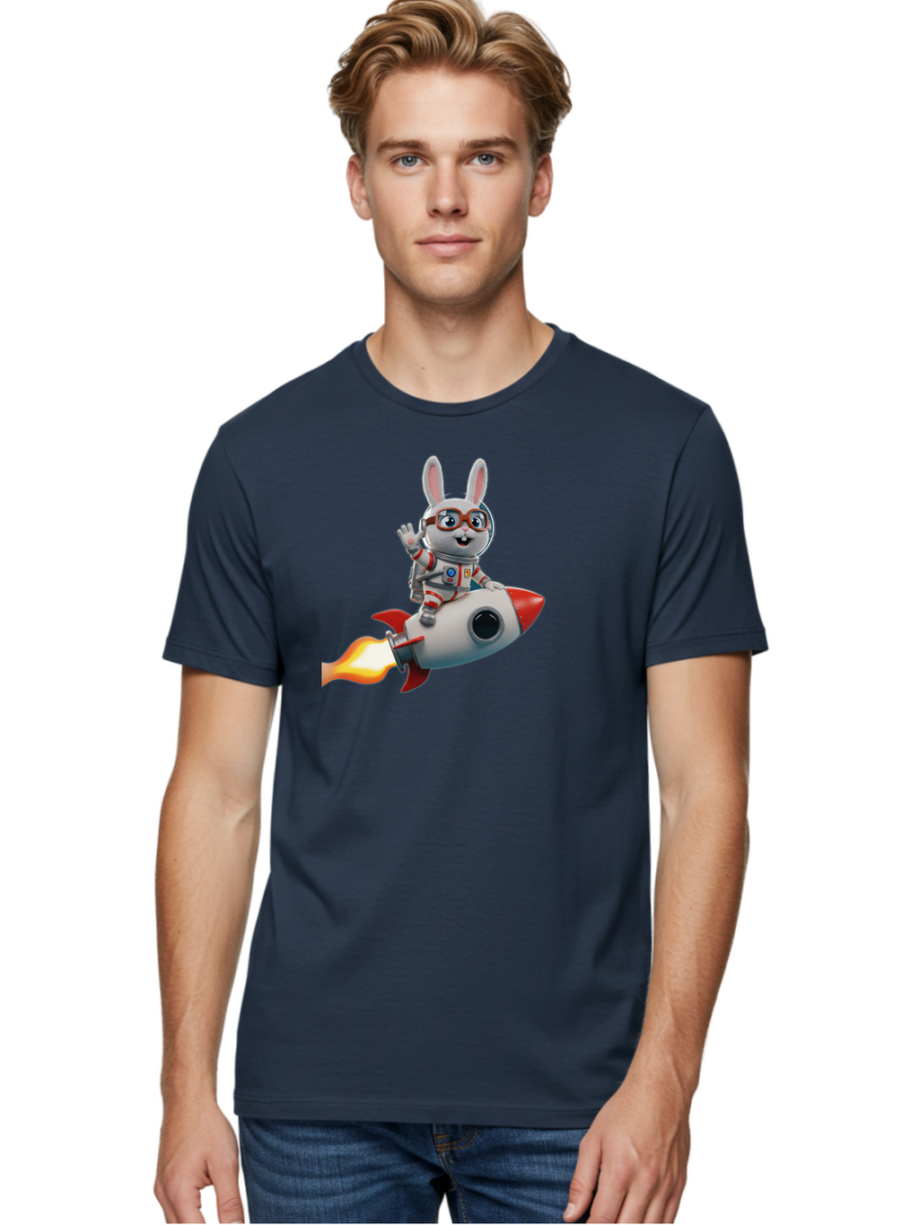 Bunny-Astronaut-7 Men'S Graphic Tee, 100% Cotton, Comfortable Casual Summer Wear, Machine Washable, Vintage Camera, Old Camera, Antique Camera, Black Camera, Classic Photography, Photography Equipment, Nostalgic Device, Film Camera, Camera Art Bah624