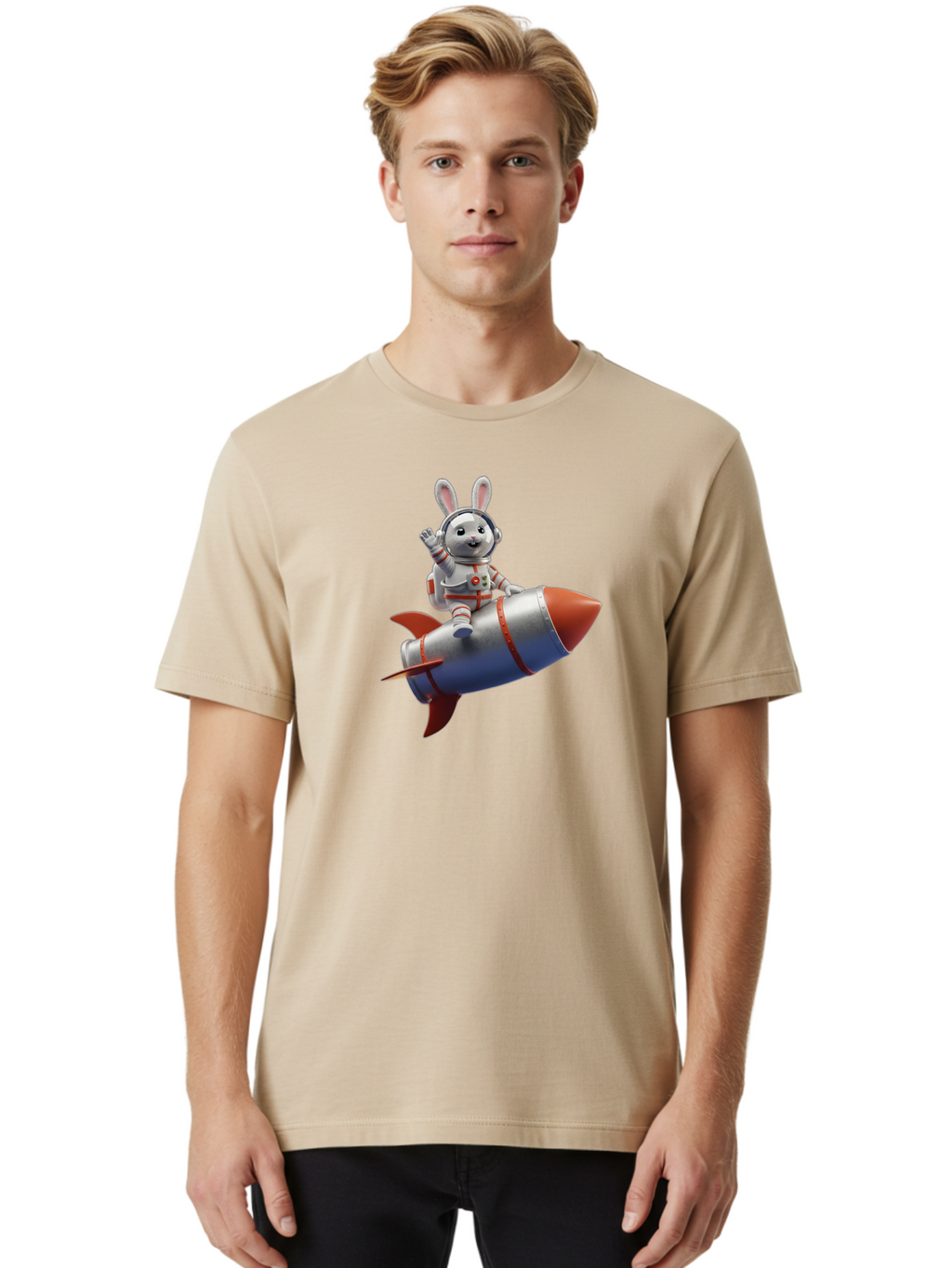 Bunny-Astronaut-9 Men'S Graphic Tee, 100% Cotton, Comfortable Casual Summer Wear, Machine Washable, Vintage Camera, Old Camera, Antique Camera, Black Camera, Classic Photography, Photography Equipment, Nostalgic Device, Film Camera, Camera Art Bah626