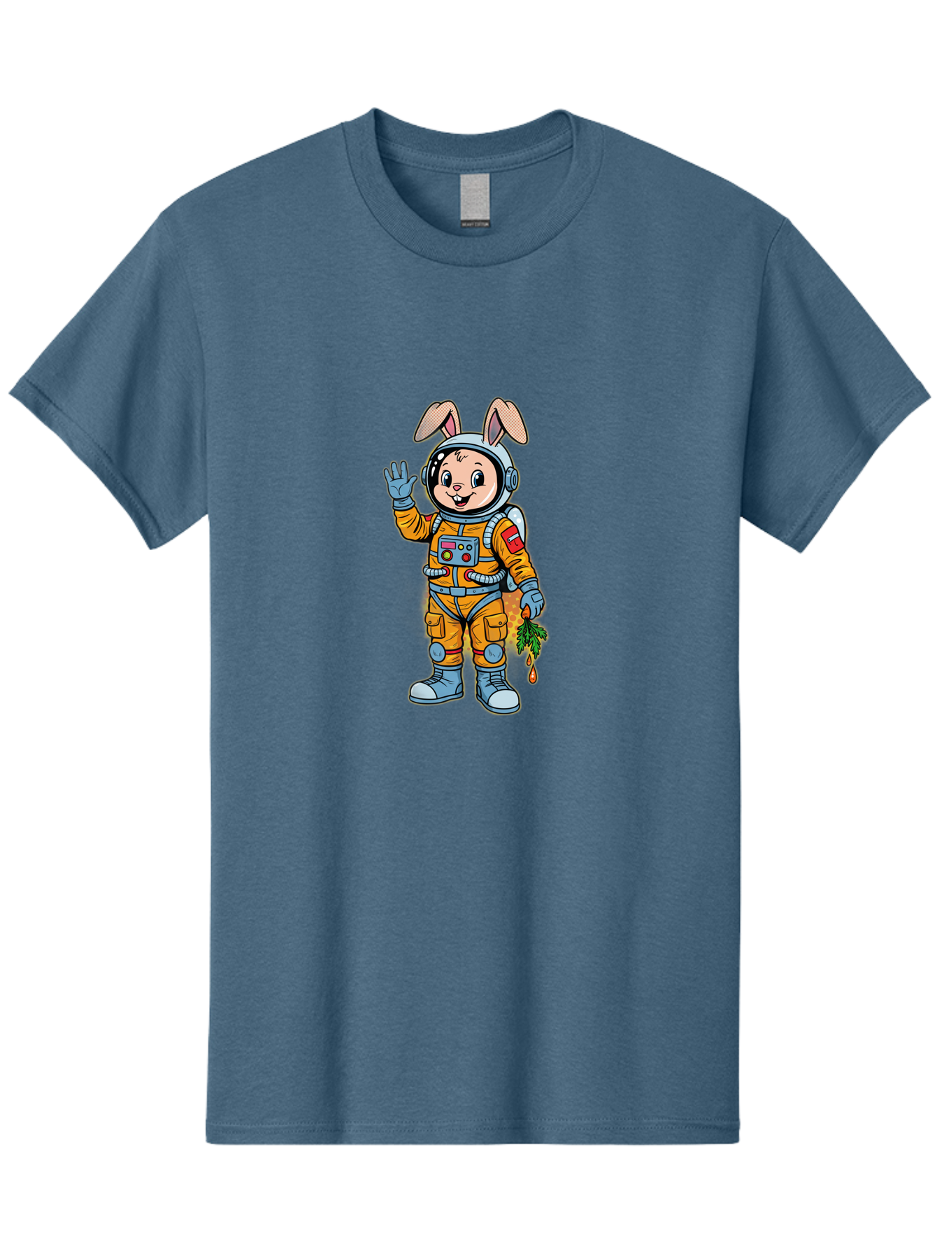 Bunny-In-Space-Suit Men'S Graphic Tee, 100% Cotton, Comfortable Casual Summer Wear, Machine Washable, Vintage Camera, Old Camera, Antique Camera, Black Camera, Classic Photography, Photography Equipment, Nostalgic Device, Film Camera, Bah629