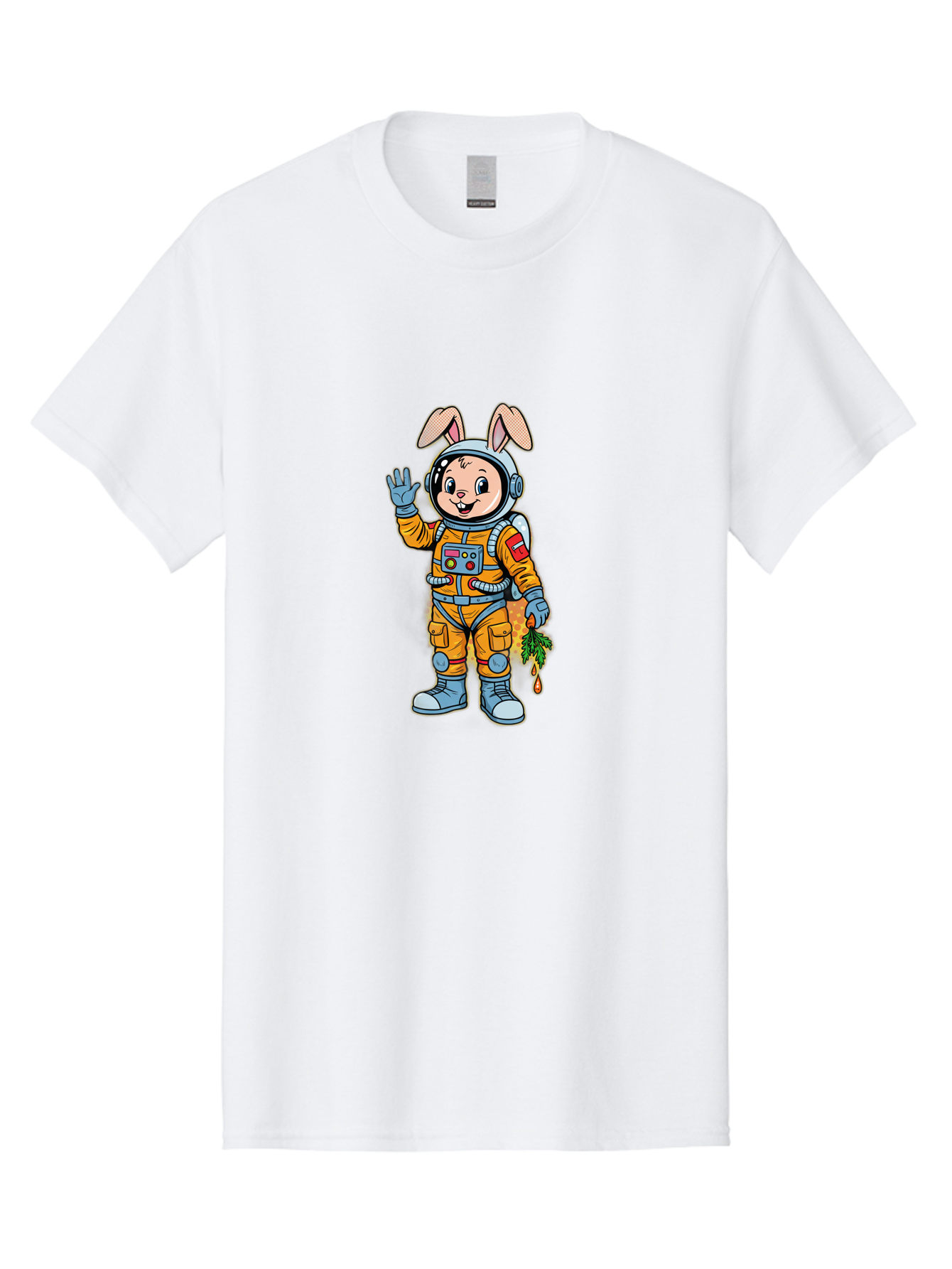Bunny-In-Space-Suit Men'S Graphic Tee, 100% Cotton, Comfortable Casual Summer Wear, Machine Washable, Vintage Camera, Old Camera, Antique Camera, Black Camera, Classic Photography, Photography Equipment, Nostalgic Device, Film Camera, Bah629