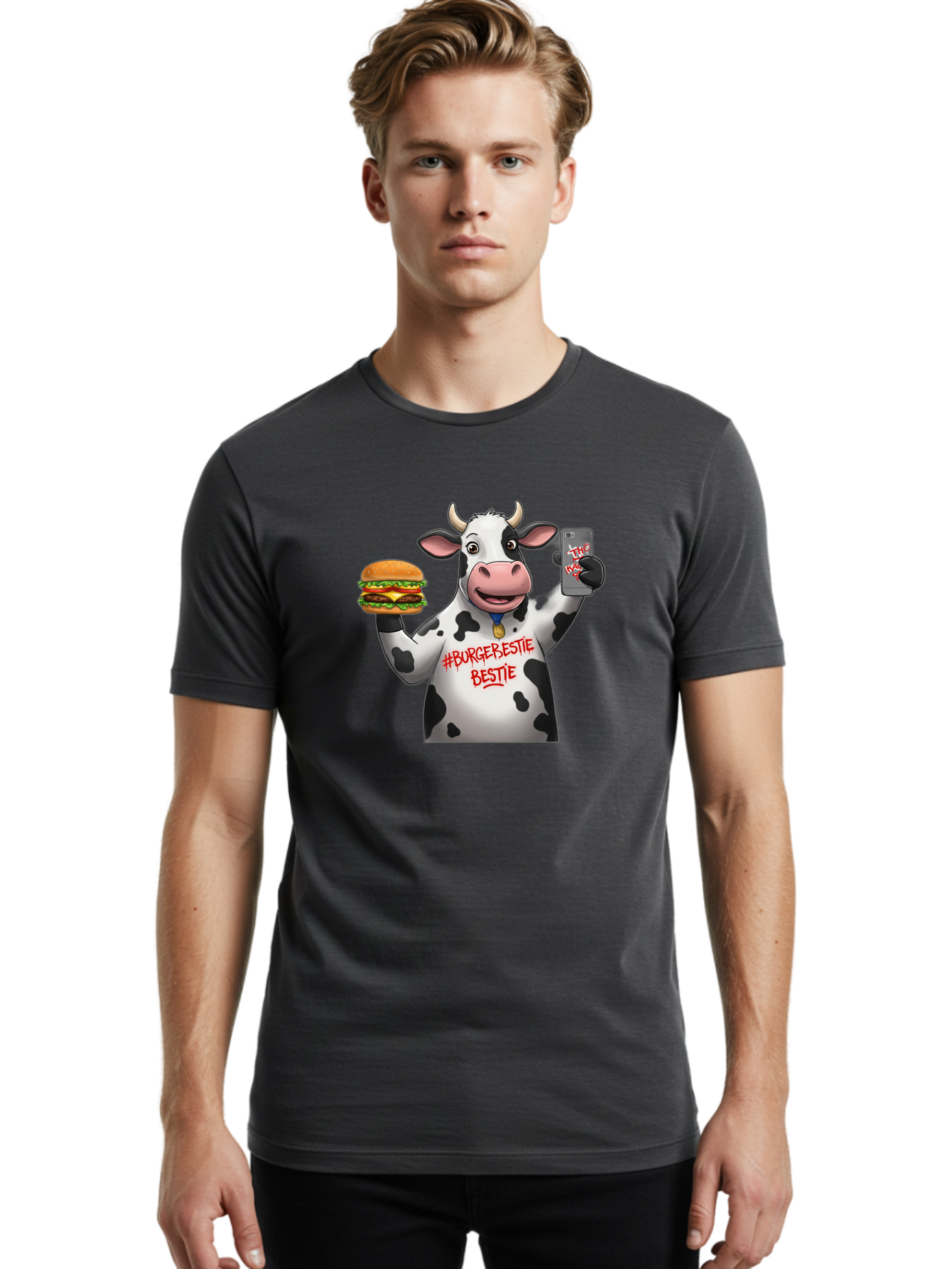 Burger-Bestie Men'S Graphic Tee, 100% Cotton, Comfortable Casual Summer Wear, Machine Washable, Vintage Camera, Old Camera, Antique Camera, Black Camera, Classic Photography, Photography Equipment, Nostalgic Device, Film Camera, Camera Art Bah632