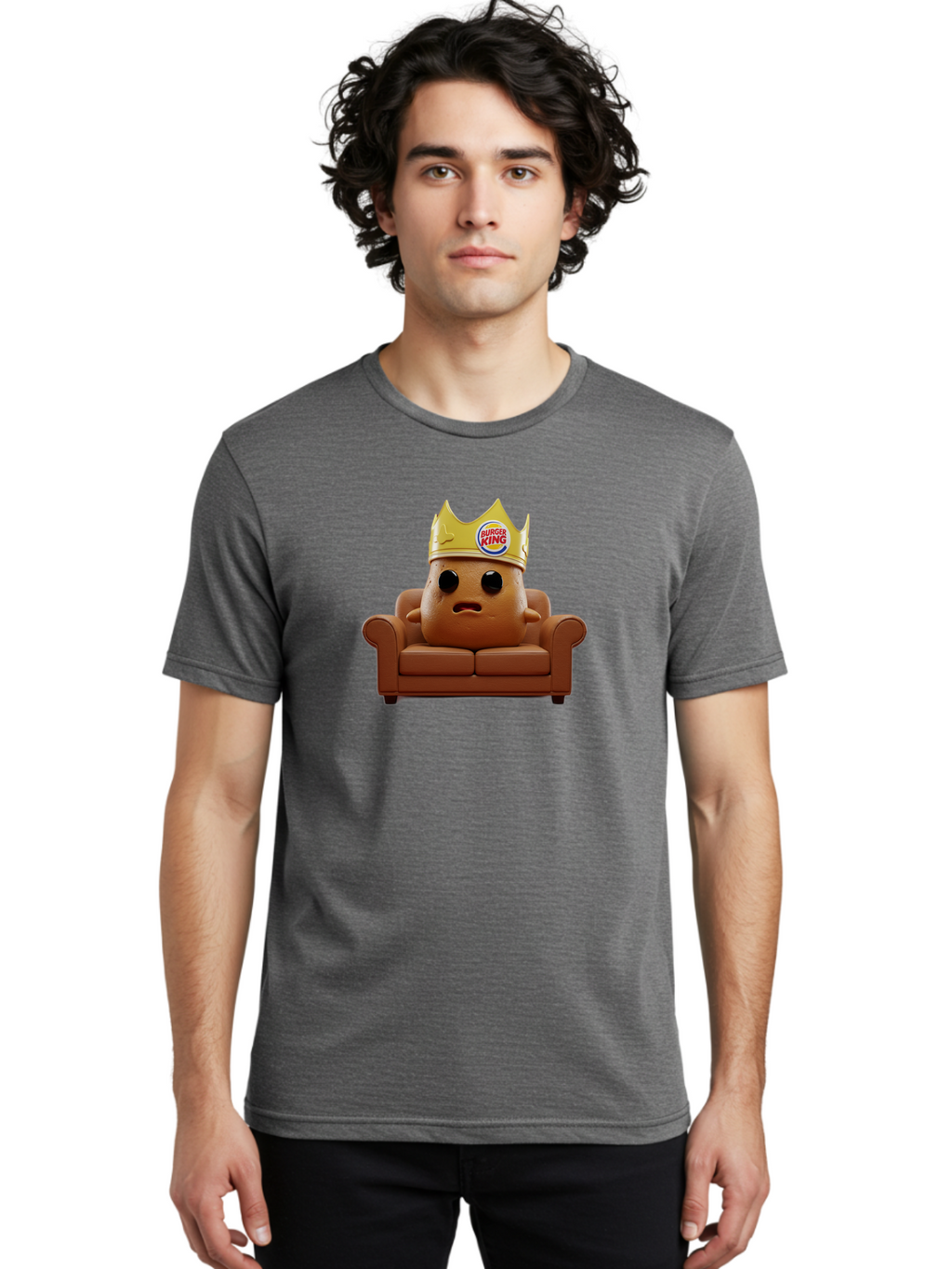 Burger-King-1 Men'S Graphic Tee, 100% Cotton, Comfortable Casual Summer Wear, Machine Washable, Vintage Camera, Old Camera, Antique Camera, Black Camera, Classic Photography, Photography Equipment, Nostalgic Device, Film Camera, Camera Art Bah633