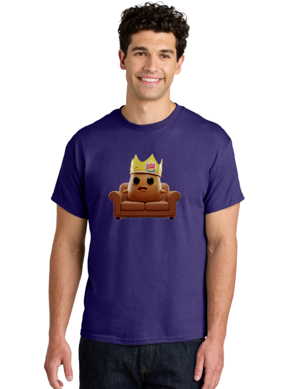 Burger-King-1 Men'S Graphic Tee, 100% Cotton, Comfortable Casual Summer Wear, Machine Washable, Vintage Camera, Old Camera, Antique Camera, Black Camera, Classic Photography, Photography Equipment, Nostalgic Device, Film Camera, Camera Art Bah633