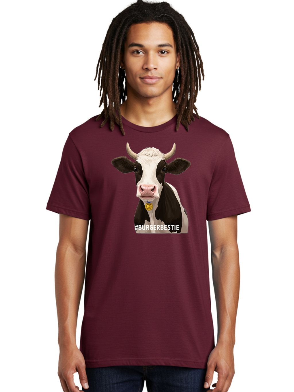 Burgerbestie-Cow-1 Men'S Graphic Tee, 100% Cotton, Comfortable Casual Summer Wear, Machine Washable, Vintage Camera, Old Camera, Antique Camera, Black Camera, Classic Photography, Photography Equipment, Nostalgic Device, Film Camera, Bah635