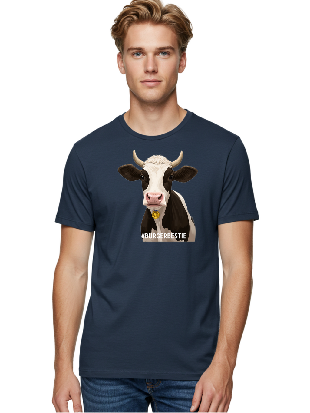 Burgerbestie-Cow-1 Men'S Graphic Tee, 100% Cotton, Comfortable Casual Summer Wear, Machine Washable, Vintage Camera, Old Camera, Antique Camera, Black Camera, Classic Photography, Photography Equipment, Nostalgic Device, Film Camera, Bah635