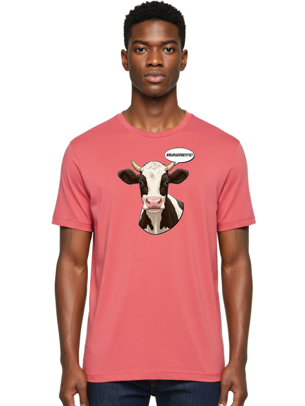 Burgerbestie-Cow-2 Men'S Graphic Tee, 100% Cotton, Comfortable Casual Summer Wear, Machine Washable, Vintage Camera, Old Camera, Antique Camera, Black Camera, Classic Photography, Photography Equipment, Nostalgic Device, Film Camera, Bah636