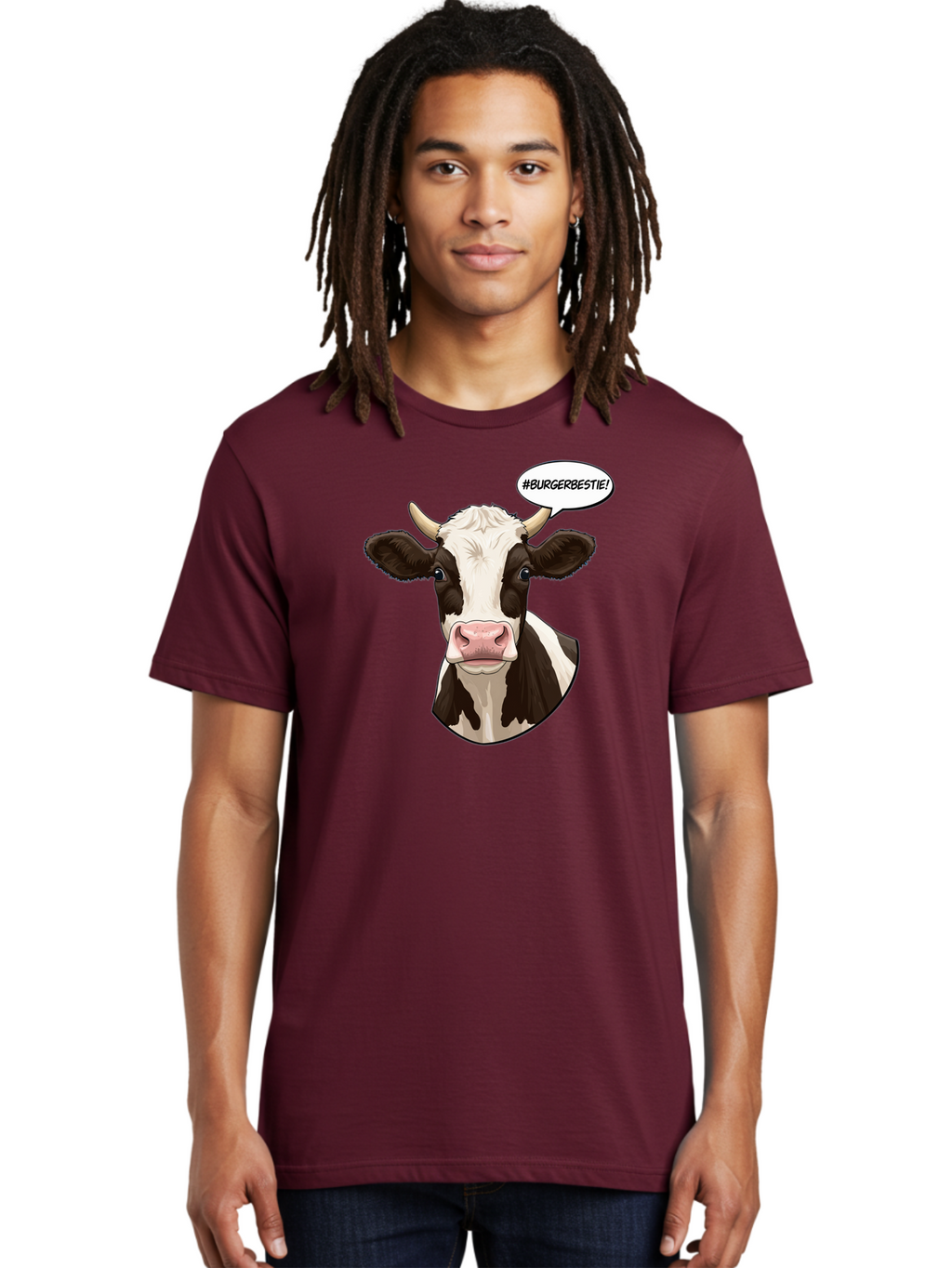 Burgerbestie-Cow-2 Men'S Graphic Tee, 100% Cotton, Comfortable Casual Summer Wear, Machine Washable, Vintage Camera, Old Camera, Antique Camera, Black Camera, Classic Photography, Photography Equipment, Nostalgic Device, Film Camera, Bah636