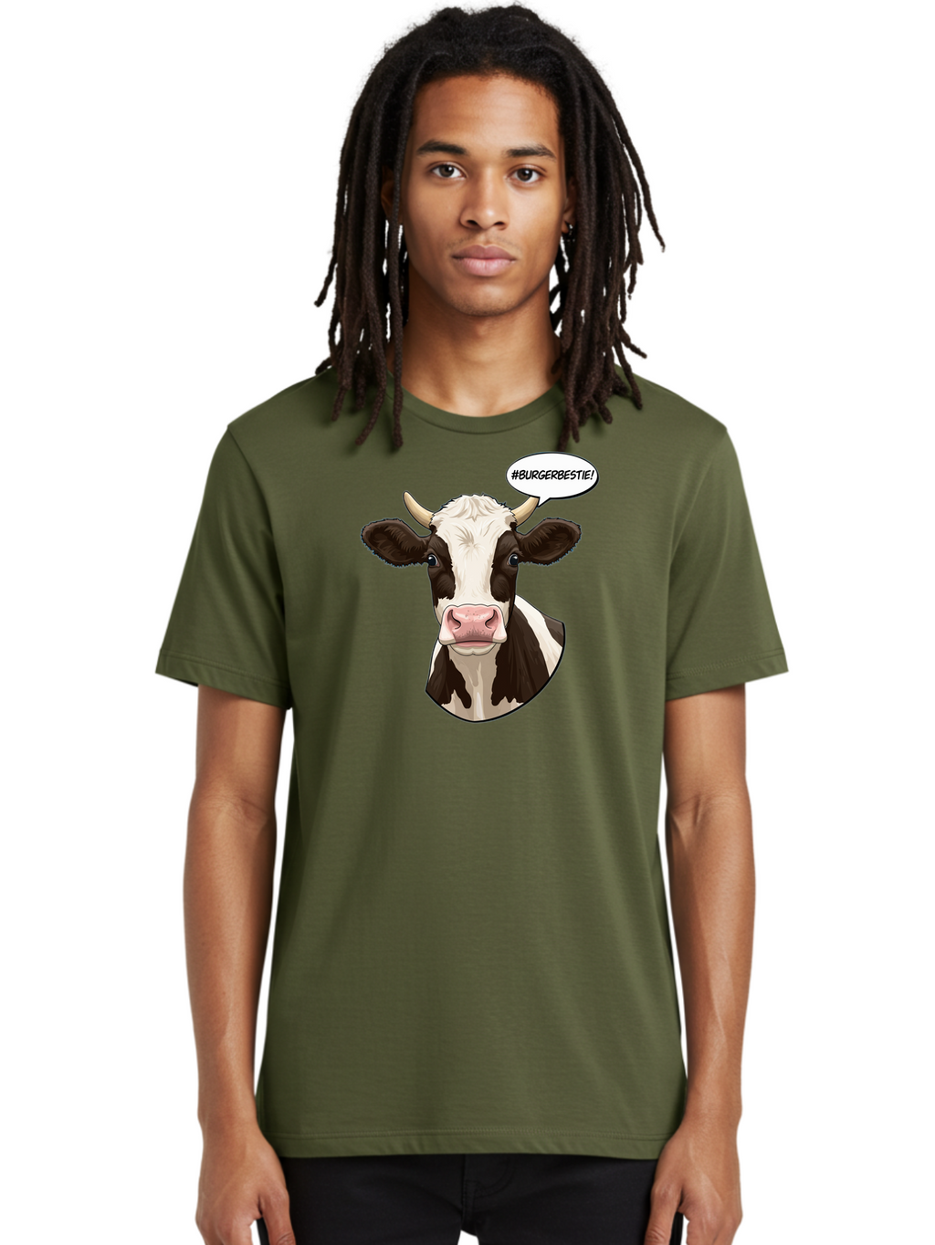 Burgerbestie-Cow-2 Men'S Graphic Tee, 100% Cotton, Comfortable Casual Summer Wear, Machine Washable, Vintage Camera, Old Camera, Antique Camera, Black Camera, Classic Photography, Photography Equipment, Nostalgic Device, Film Camera, Bah636