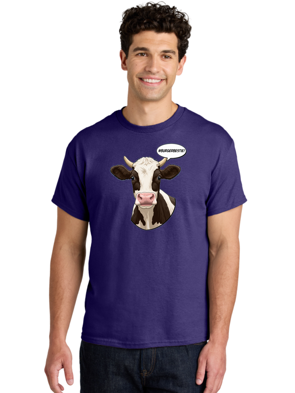 Burgerbestie-Cow-2 Men'S Graphic Tee, 100% Cotton, Comfortable Casual Summer Wear, Machine Washable, Vintage Camera, Old Camera, Antique Camera, Black Camera, Classic Photography, Photography Equipment, Nostalgic Device, Film Camera, Bah636