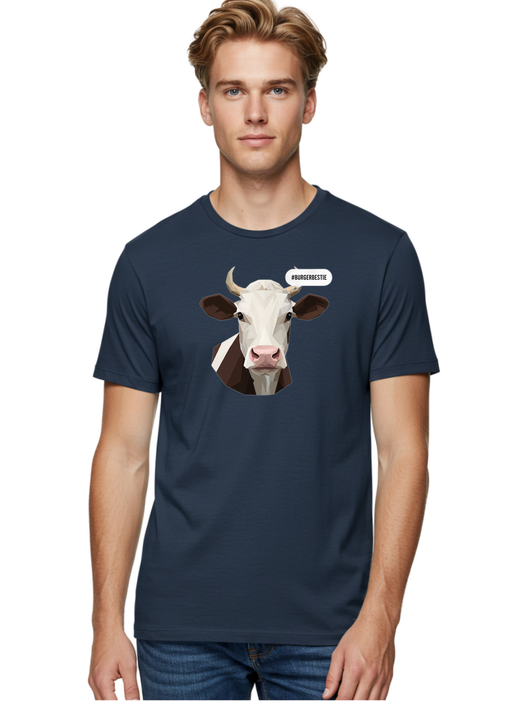Burgerbestie-Cow Men'S Graphic Tee, 100% Cotton, Comfortable Casual Summer Wear, Machine Washable, Vintage Camera, Old Camera, Antique Camera, Black Camera, Classic Photography, Photography Equipment, Nostalgic Device, Film Camera, Camera Art Bah639