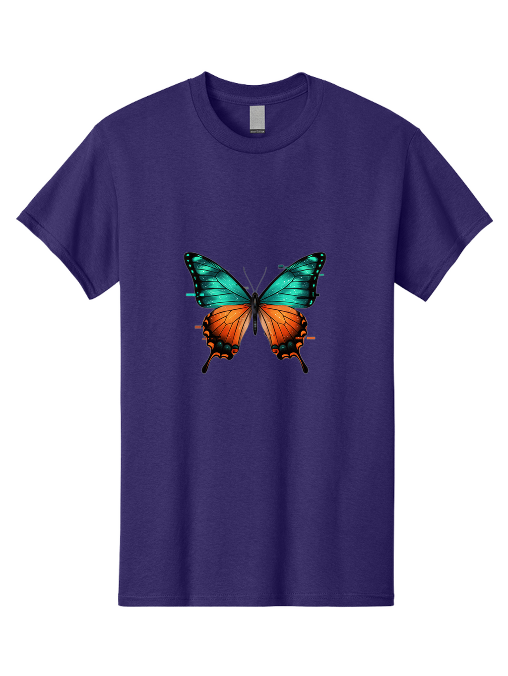 Butterfly-12 Men'S Graphic Tee, 100% Cotton, Comfortable Casual Summer Wear, Machine Washable, Vintage Camera, Old Camera, Antique Camera, Black Camera, Classic Photography, Photography Equipment, Nostalgic Device, Film Camera, Camera Art Bah644