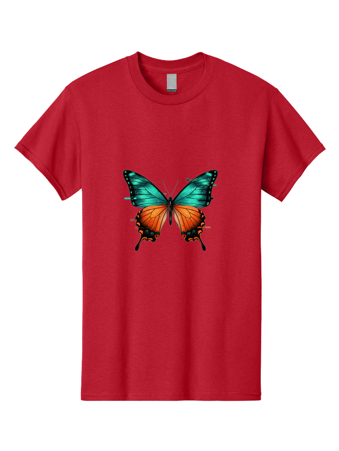 Butterfly-12 Men'S Graphic Tee, 100% Cotton, Comfortable Casual Summer Wear, Machine Washable, Vintage Camera, Old Camera, Antique Camera, Black Camera, Classic Photography, Photography Equipment, Nostalgic Device, Film Camera, Camera Art Bah644