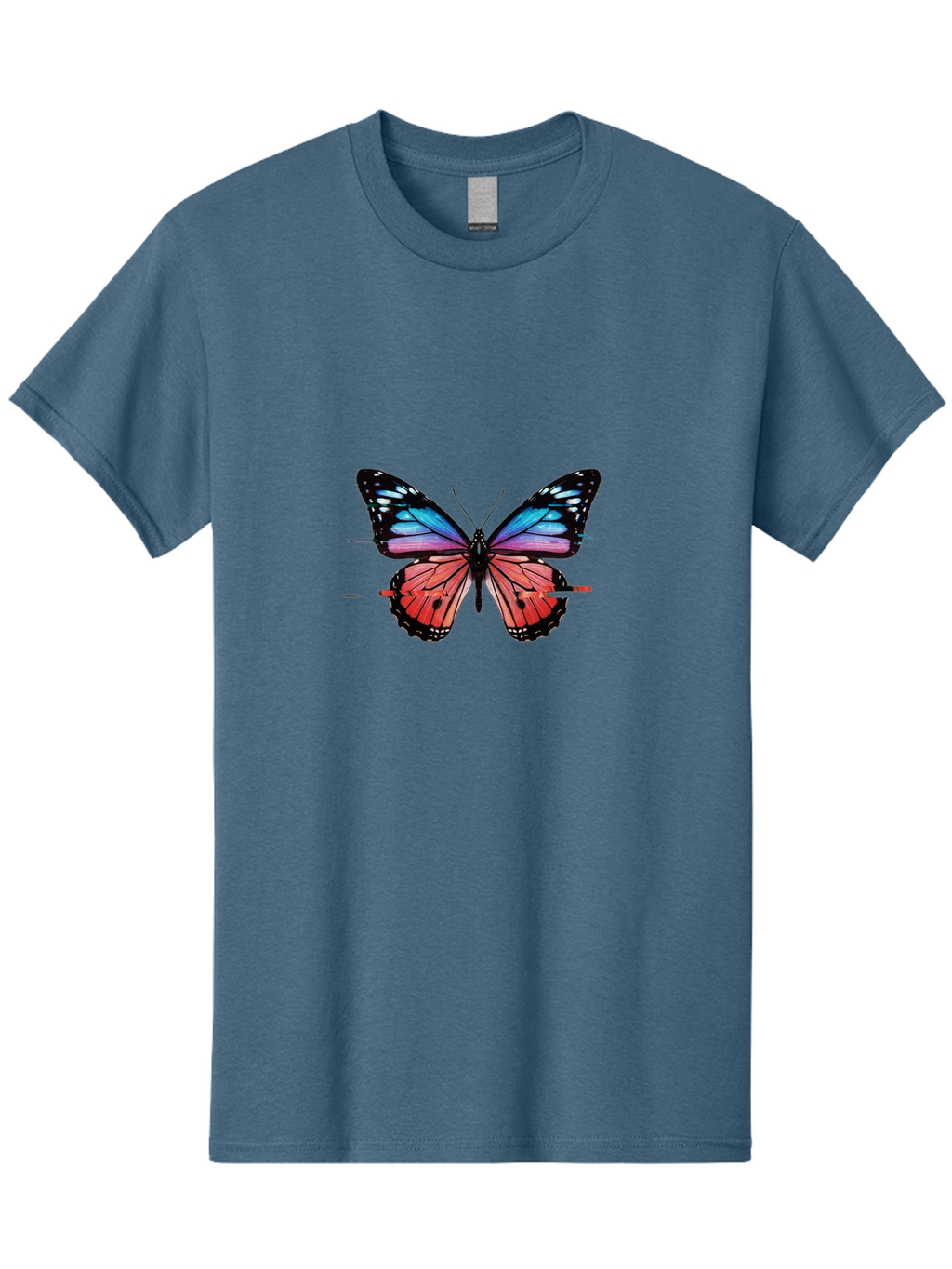 Butterfly-13 Men'S Graphic Tee, 100% Cotton, Comfortable Casual Summer Wear, Machine Washable, Vintage Camera, Old Camera, Antique Camera, Black Camera, Classic Photography, Photography Equipment, Nostalgic Device, Film Camera, Camera Art Bah645
