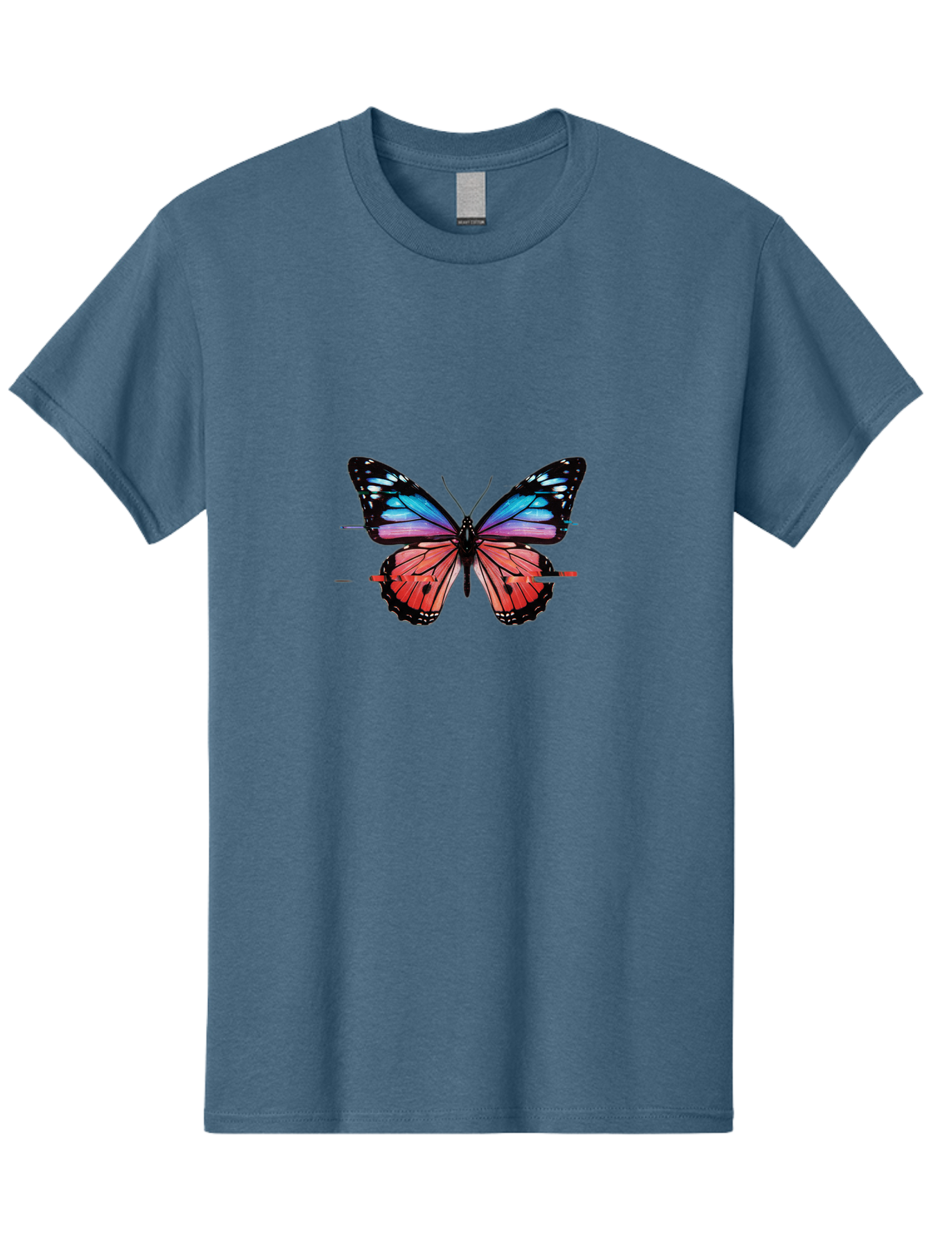 Butterfly-13 Men'S Graphic Tee, 100% Cotton, Comfortable Casual Summer Wear, Machine Washable, Vintage Camera, Old Camera, Antique Camera, Black Camera, Classic Photography, Photography Equipment, Nostalgic Device, Film Camera, Camera Art Bah645