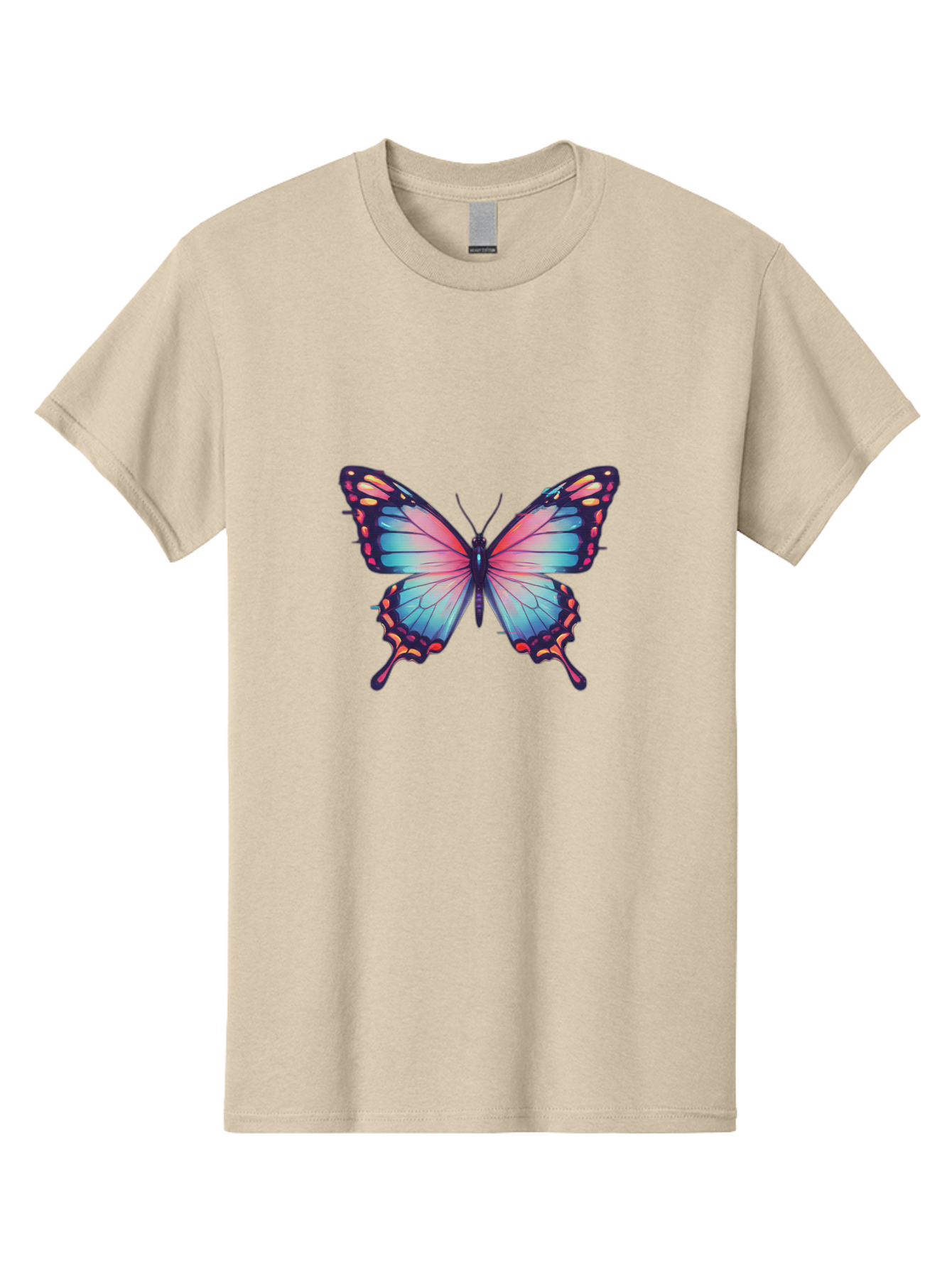 Butterfly-15 Men'S Graphic Tee, 100% Cotton, Comfortable Casual Summer Wear, Machine Washable, Vintage Camera, Old Camera, Antique Camera, Black Camera, Classic Photography, Photography Equipment, Nostalgic Device, Film Camera, Camera Art Bah647