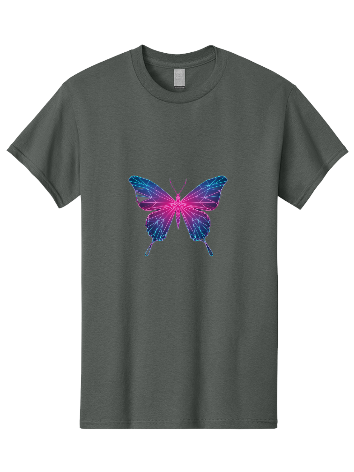 Butterfly-17 Men'S Graphic Tee, 100% Cotton, Comfortable Casual Summer Wear, Machine Washable, Vintage Camera, Old Camera, Antique Camera, Black Camera, Classic Photography, Photography Equipment, Nostalgic Device, Film Camera, Camera Art Bah649