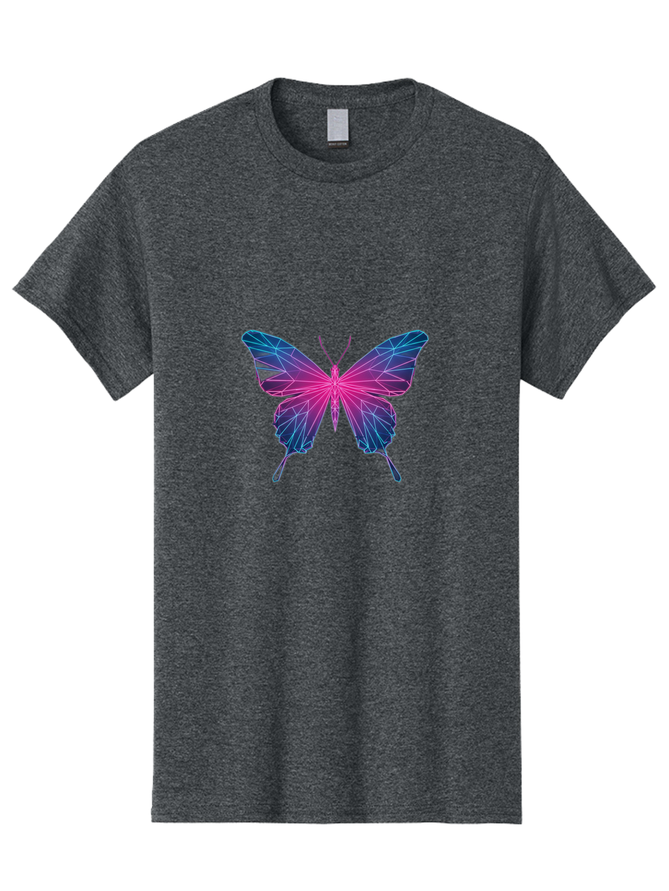 Butterfly-17 Men'S Graphic Tee, 100% Cotton, Comfortable Casual Summer Wear, Machine Washable, Vintage Camera, Old Camera, Antique Camera, Black Camera, Classic Photography, Photography Equipment, Nostalgic Device, Film Camera, Camera Art Bah649