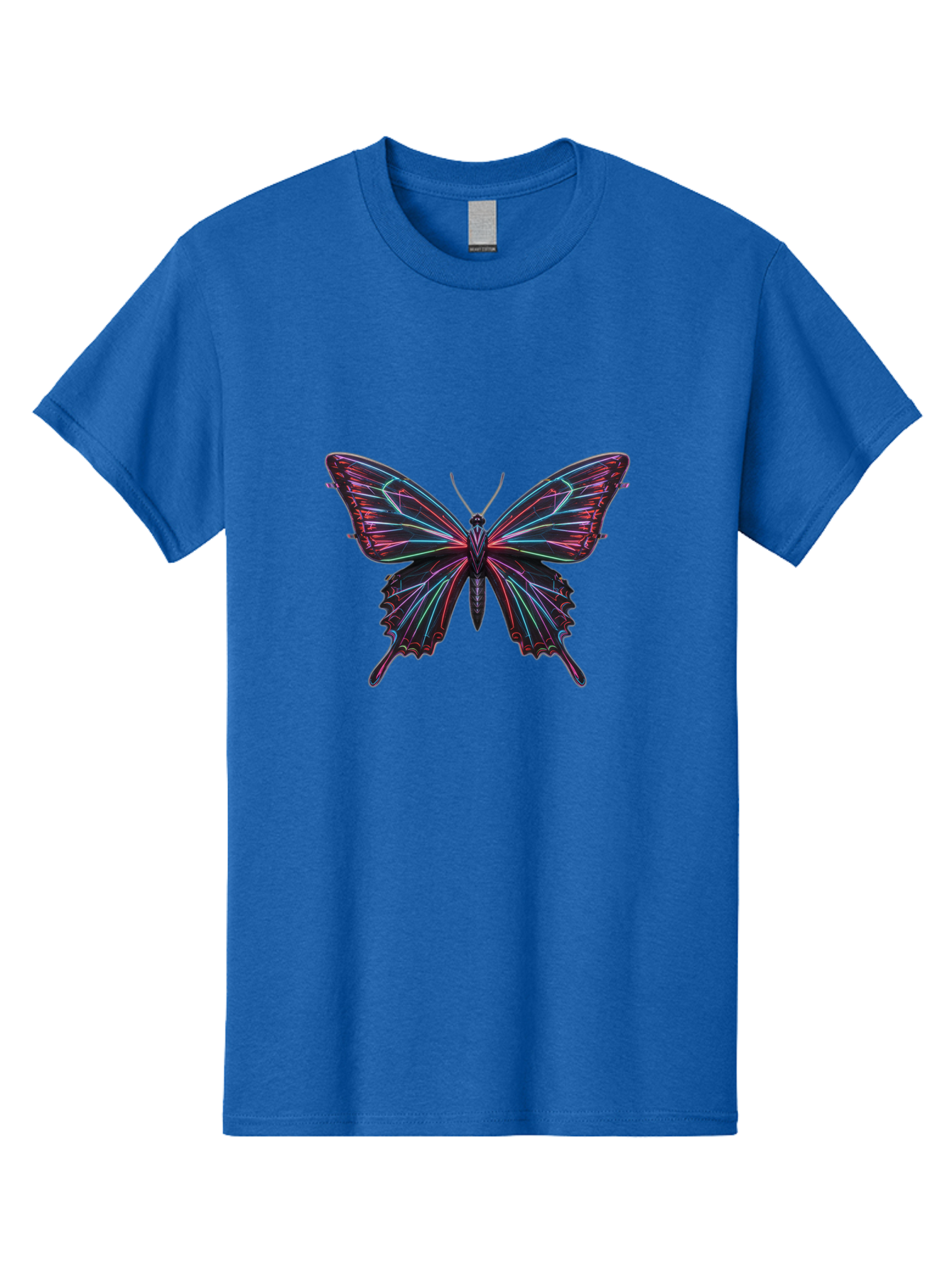 Butterfly-18 Men'S Graphic Tee, 100% Cotton, Comfortable Casual Summer Wear, Machine Washable, Vintage Camera, Old Camera, Antique Camera, Black Camera, Classic Photography, Photography Equipment, Nostalgic Device, Film Camera, Camera Art Bah650