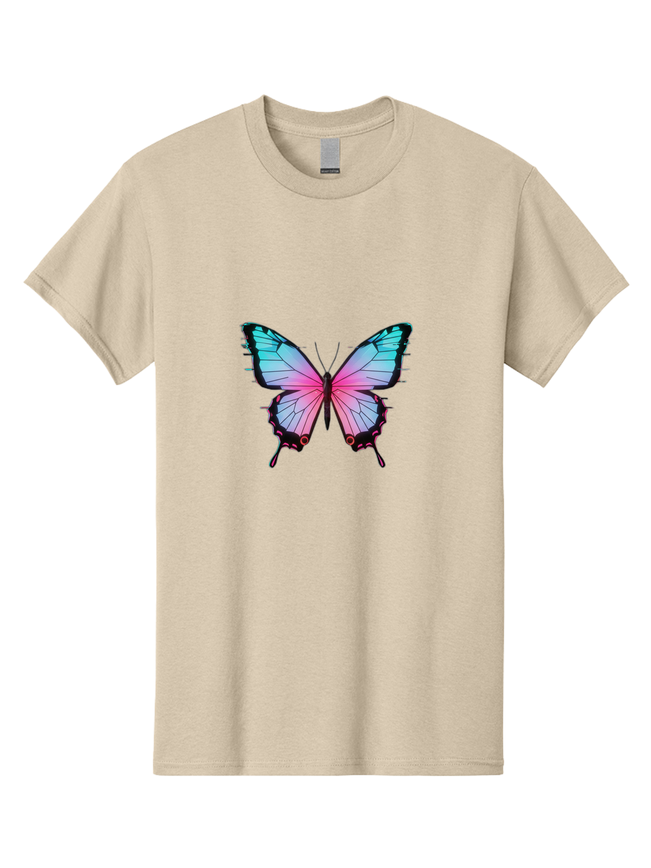 Butterfly-21 Men'S Graphic Tee, 100% Cotton, Comfortable Casual Summer Wear, Machine Washable, Vintage Camera, Old Camera, Antique Camera, Black Camera, Classic Photography, Photography Equipment, Nostalgic Device, Film Camera, Camera Art Bah654
