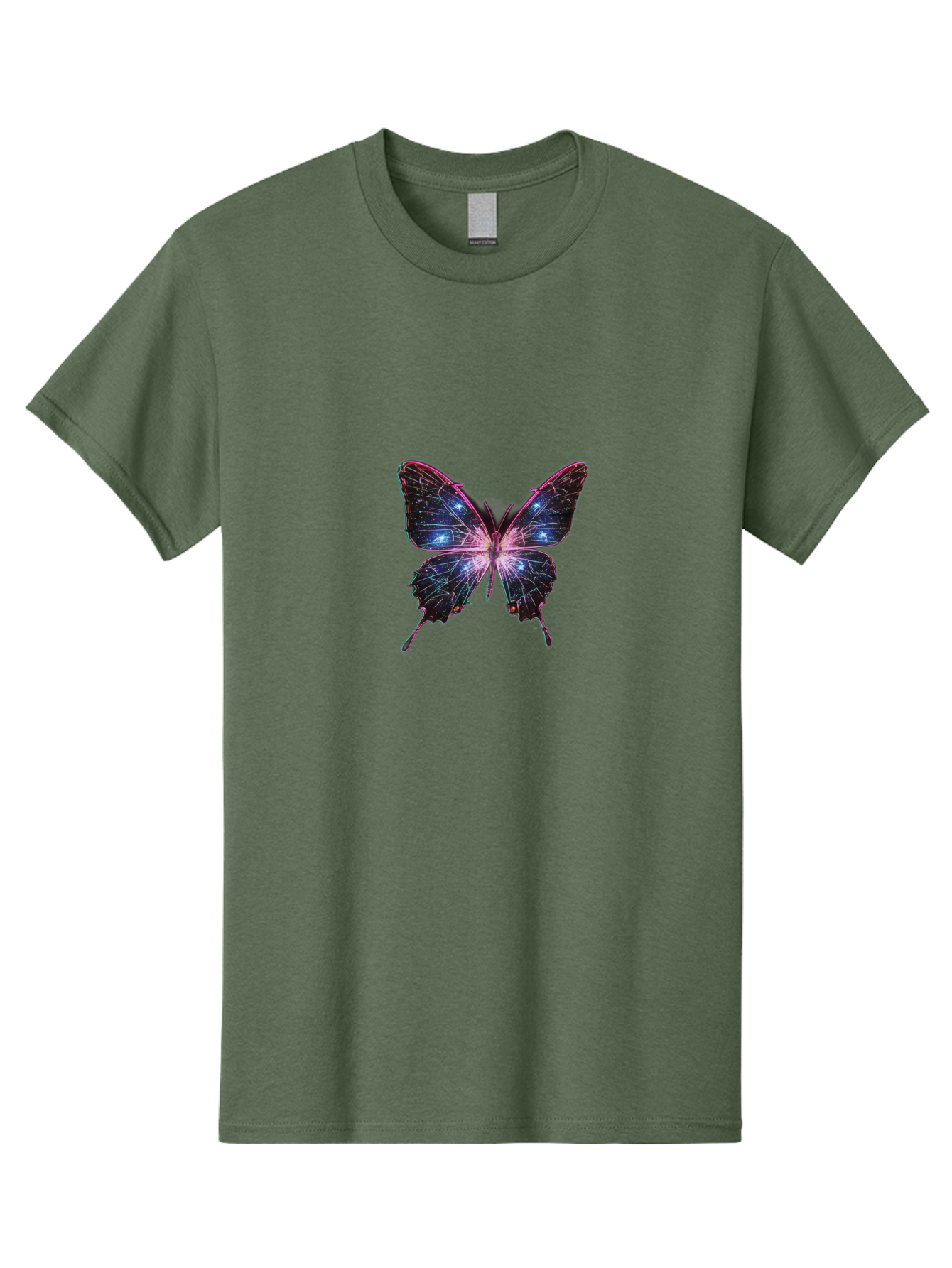 Butterfly-22 Men'S Graphic Tee, 100% Cotton, Comfortable Casual Summer Wear, Machine Washable, Vintage Camera, Old Camera, Antique Camera, Black Camera, Classic Photography, Photography Equipment, Nostalgic Device, Film Camera, Camera Art Bah655