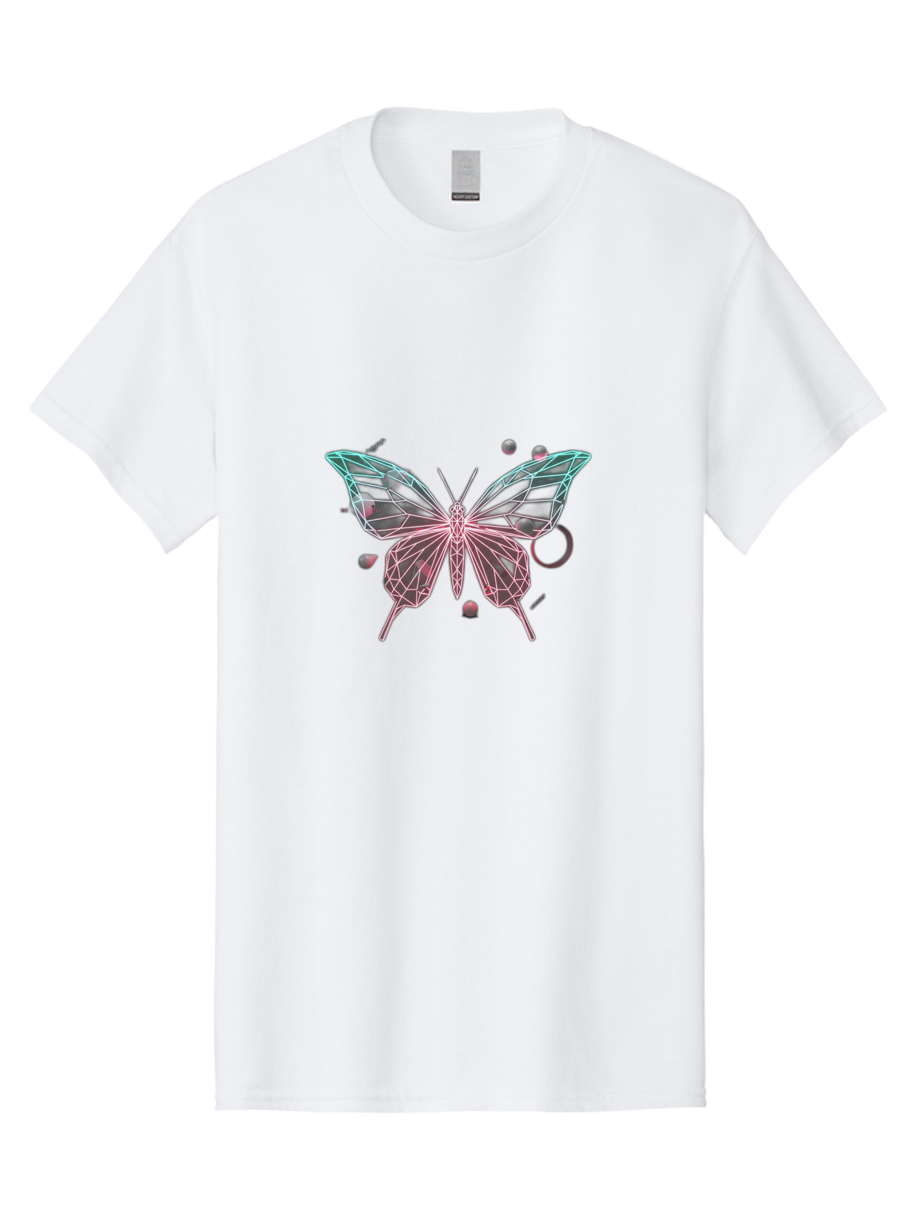 Butterfly-25 Men'S Graphic Tee, 100% Cotton, Comfortable Casual Summer Wear, Machine Washable, Vintage Camera, Old Camera, Antique Camera, Black Camera, Classic Photography, Photography Equipment, Nostalgic Device, Film Camera, Camera Art Bah658