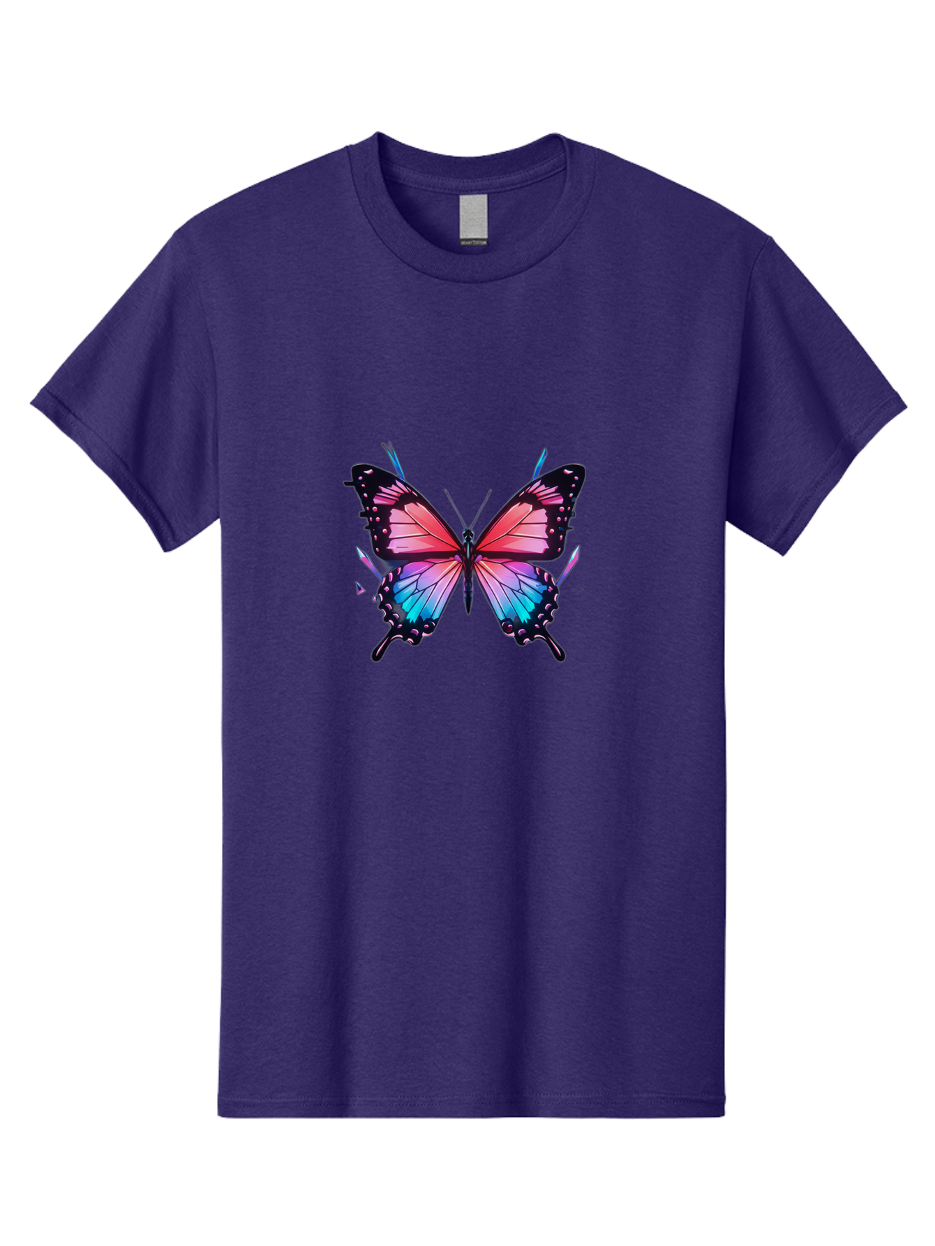 Butterfly-27 Men'S Graphic Tee, 100% Cotton, Comfortable Casual Summer Wear, Machine Washable, Vintage Camera, Old Camera, Antique Camera, Black Camera, Classic Photography, Photography Equipment, Nostalgic Device, Film Camera, Camera Art Bah660