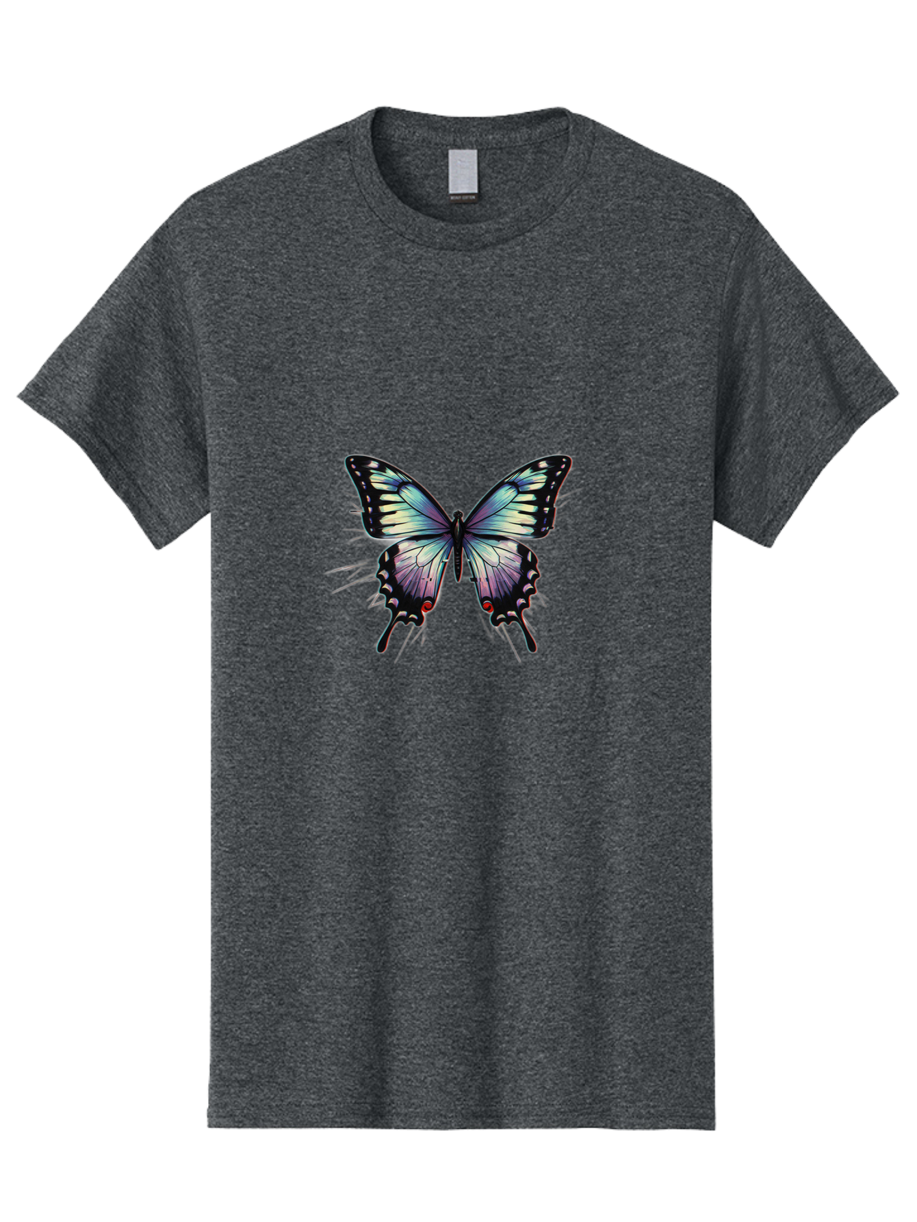 Butterfly-28 Men'S Graphic Tee, 100% Cotton, Comfortable Casual Summer Wear, Machine Washable, Vintage Camera, Old Camera, Antique Camera, Black Camera, Classic Photography, Photography Equipment, Nostalgic Device, Film Camera, Camera Art Bah661